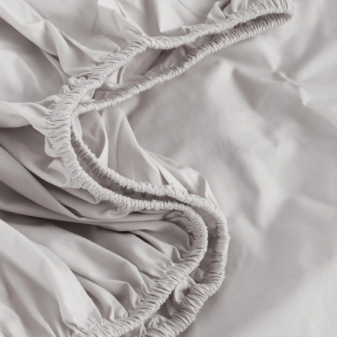 3 250 Thread Count Cotton Rich Sheet Set - Queen Bed, Oatmeal, 3 of 7