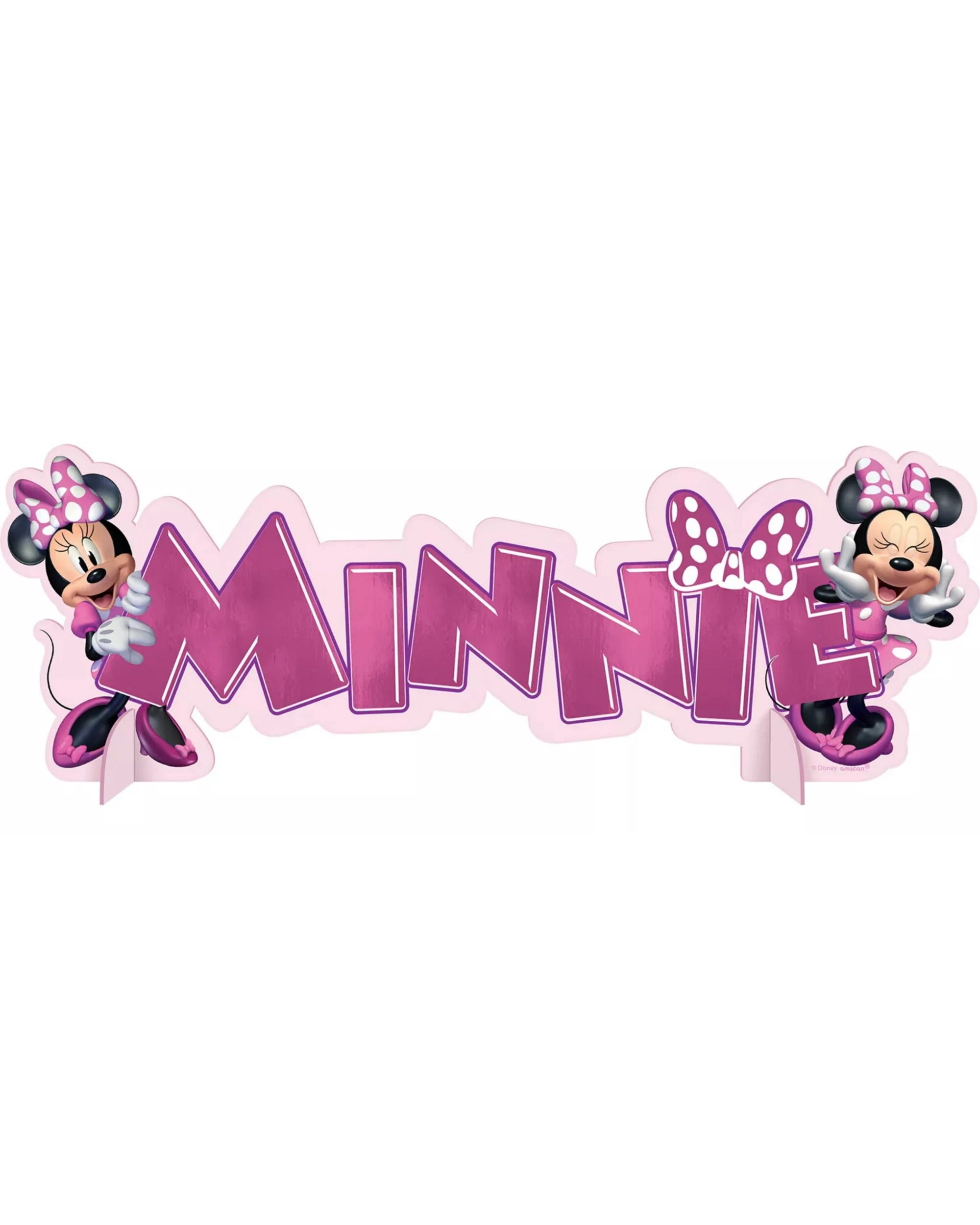 1 Amscan Inc. Minnie Mouse Forever Table Decoration - Pink, 1 of 1