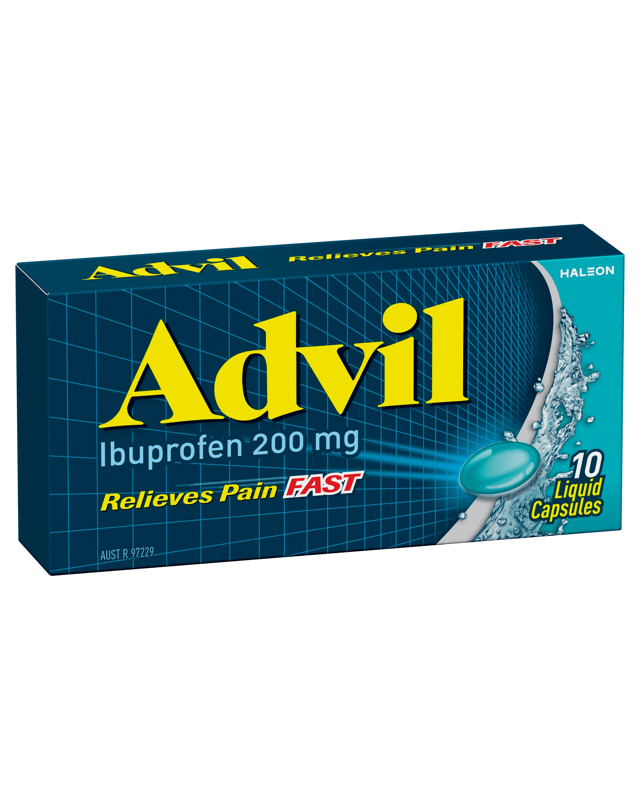 10 Pack Advil Ibuprofen Liquid Capsules 2