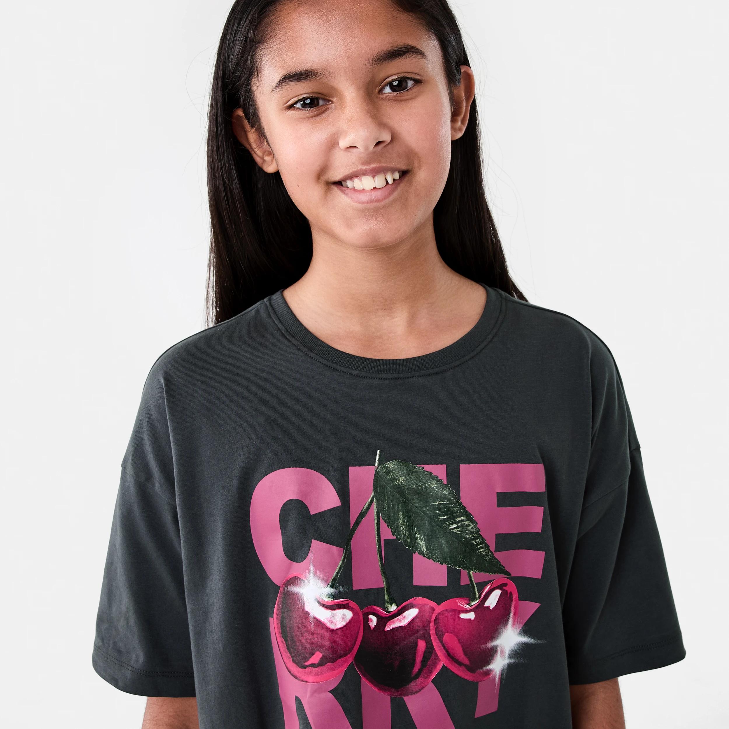 3 Short Sleeve Top Jersey Pyjama Set LEOPARD PRINT, 3 of 7