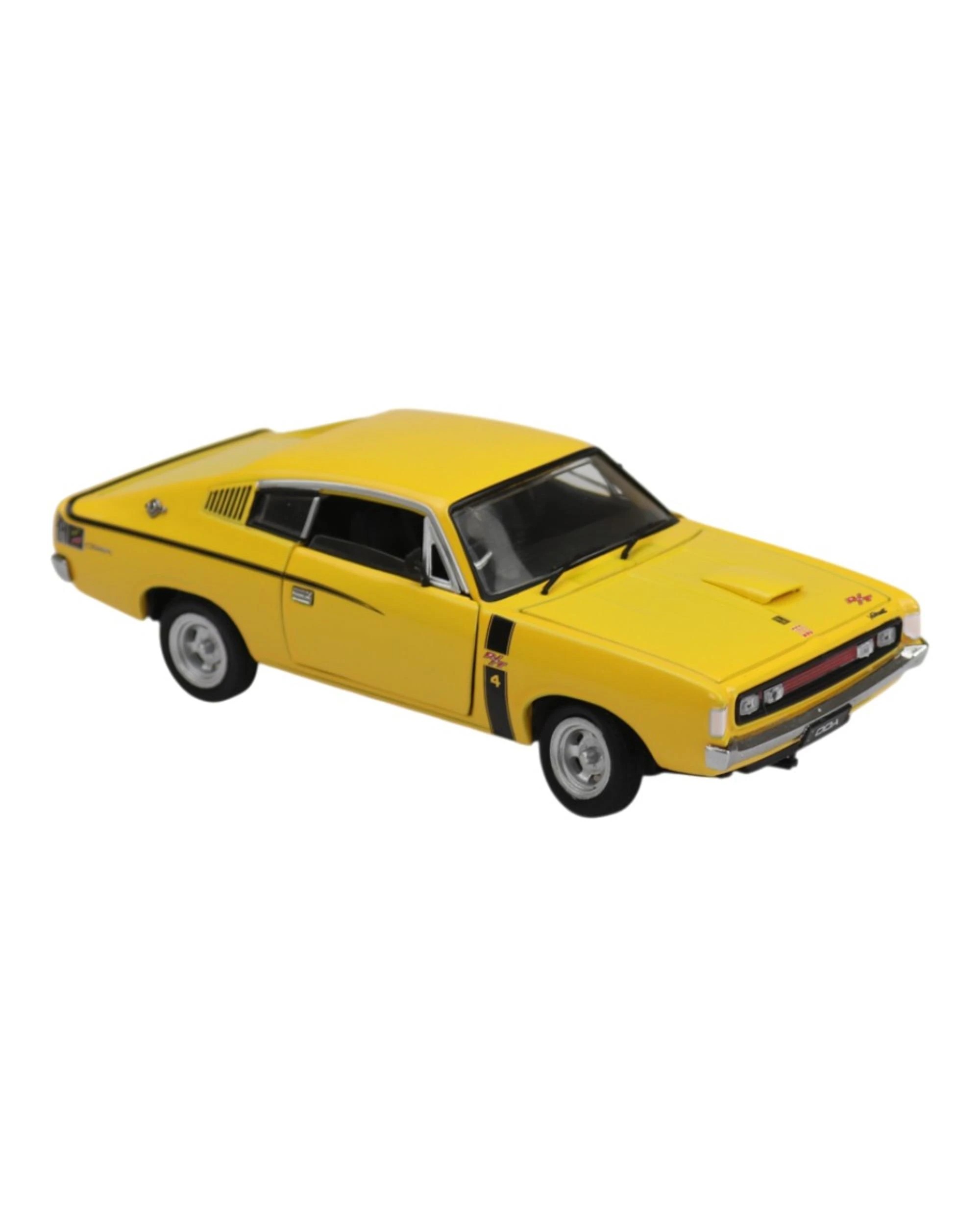 1 DDA Chrysler Valiant Charger R/T E49 Yellow 1:32 Scale Vehicle - Yellow, 1 of 4