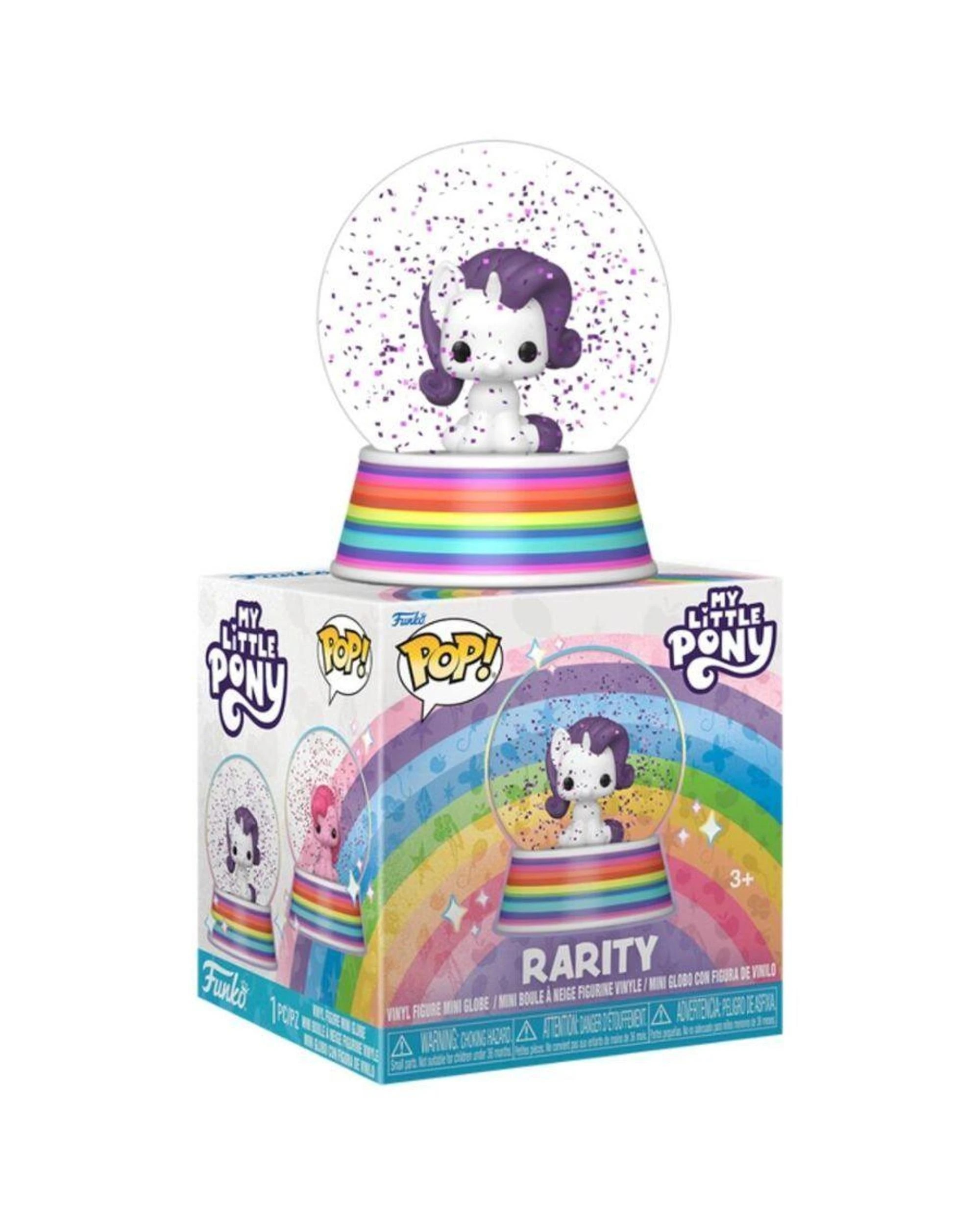 4 My Little Pony Mini Glitter Globes Funko POP! Vinyl Assortment, 4 of 5