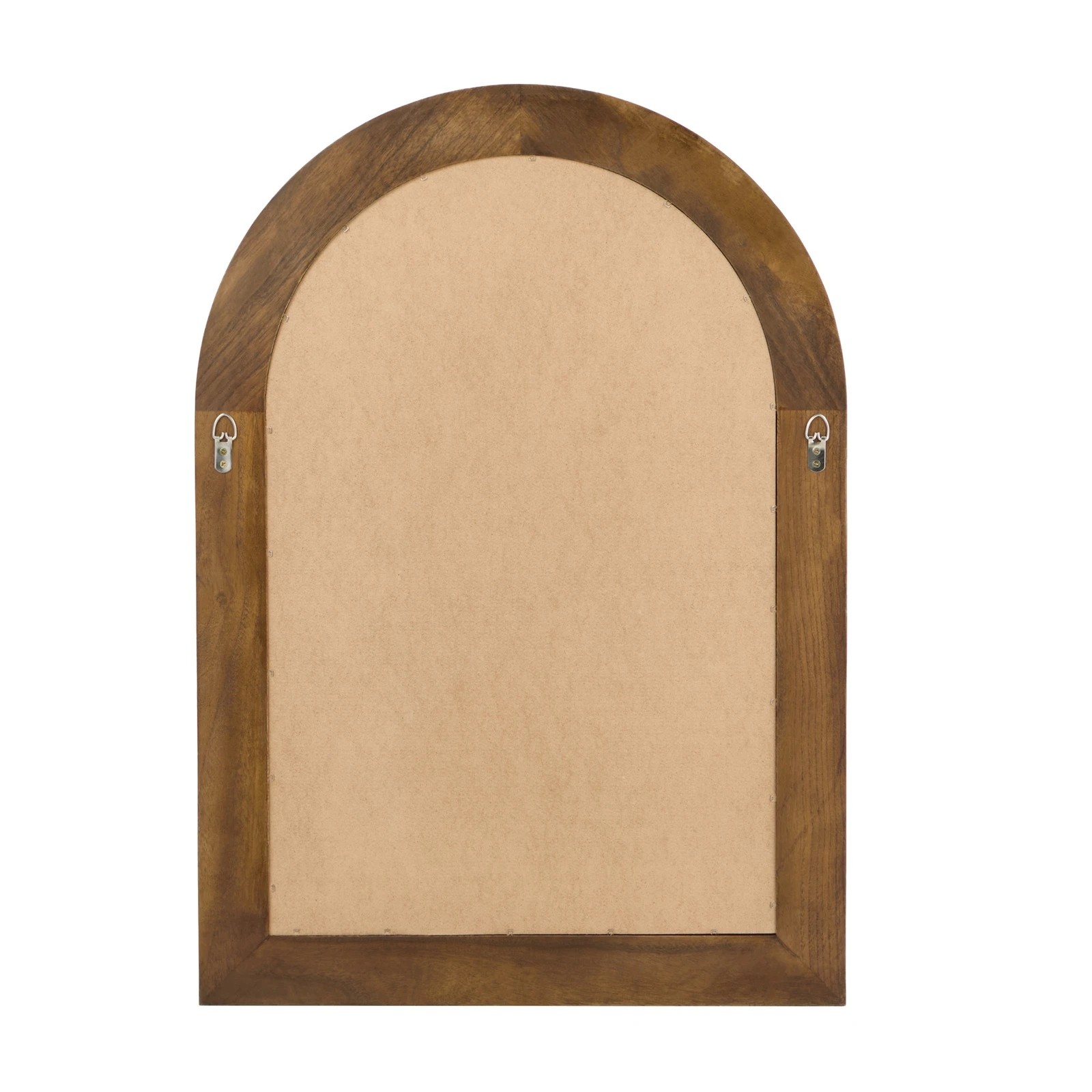 8 Oikiture Arched Wall Mirror 85x60cm - Brown, 8 of 9