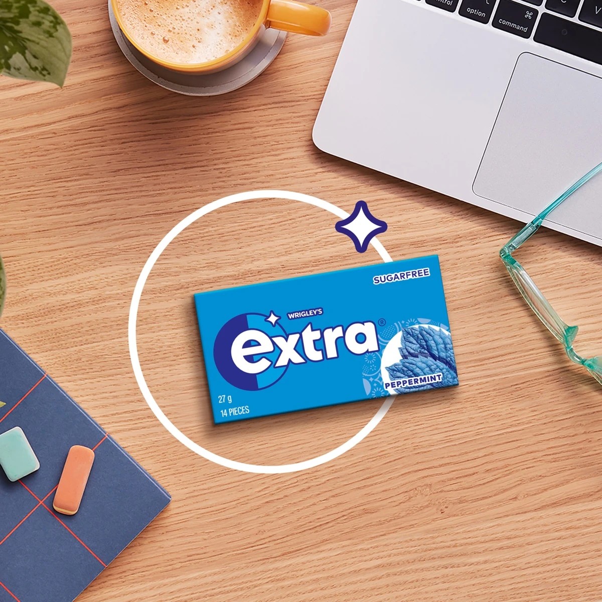 3 14 Piece Wrigley's Extra Peppermint Chewing Gum 27g, 3 of 5