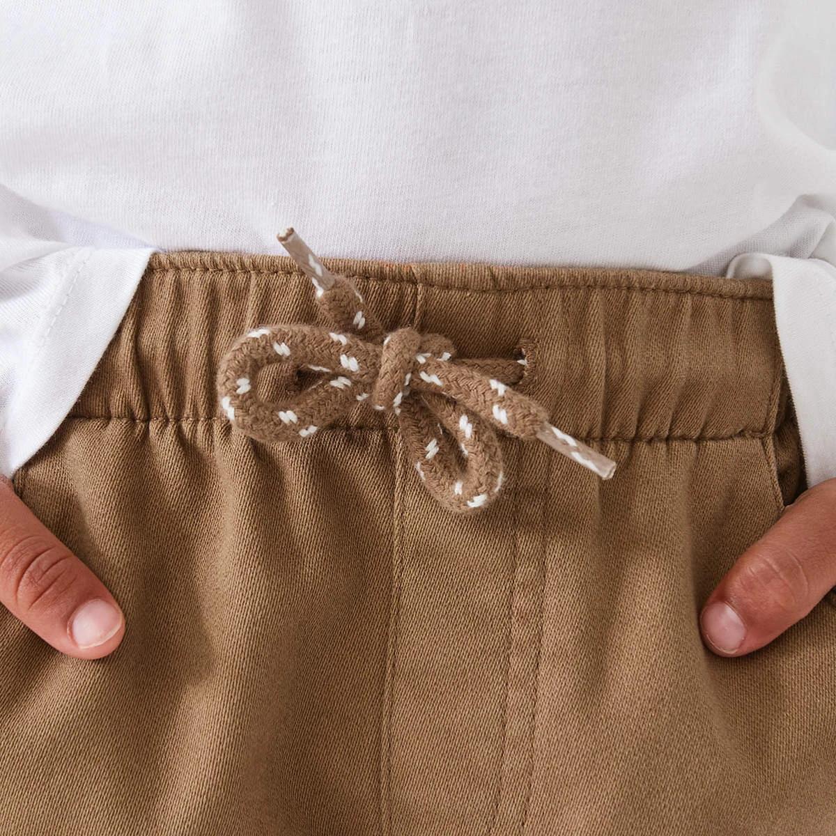 3 Pull On Knit Joggers Coco Brown, 3 of 8