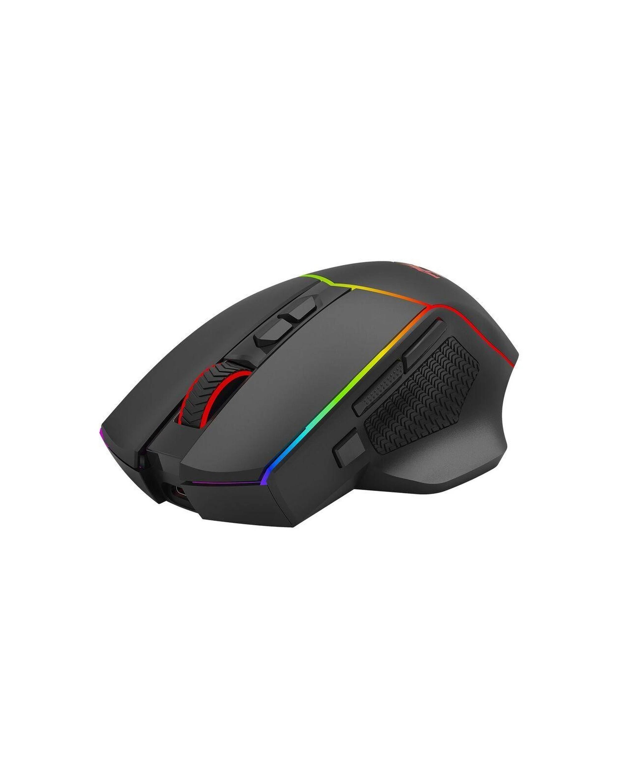 2 Redragon M814RGBPRO Axe Pro Honeycomb TriMode RGB Gaming Mouse - Black, 2 of 10