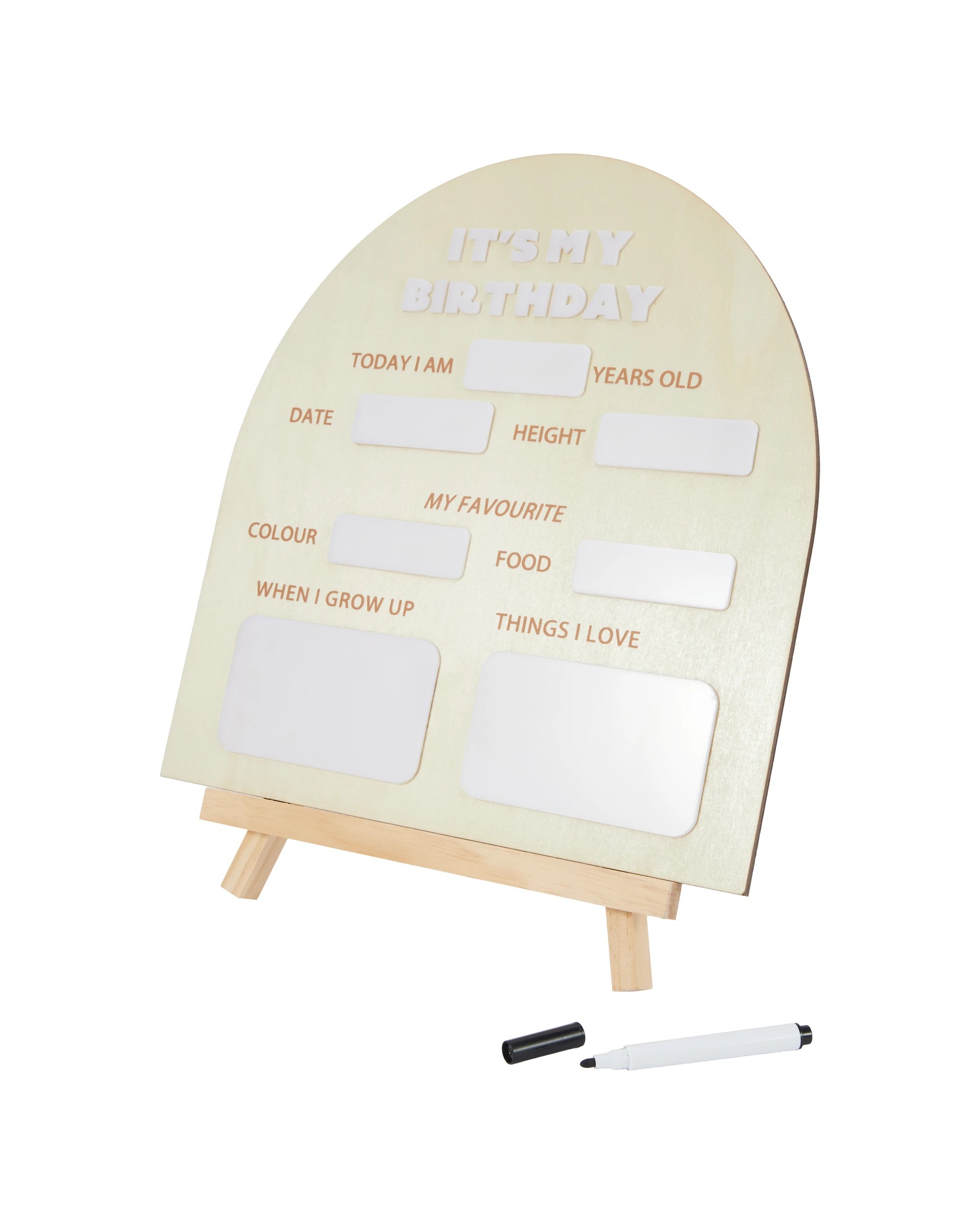 1 It's My Birthday Tabletop Party Sign, 1 of 7