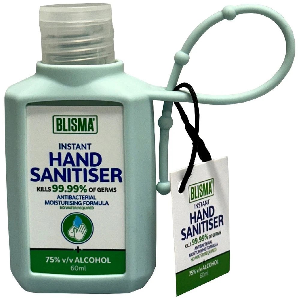 1 Blisma Antibacterial Instant Hand Sanitiser 60mL Blue, 1 of 1