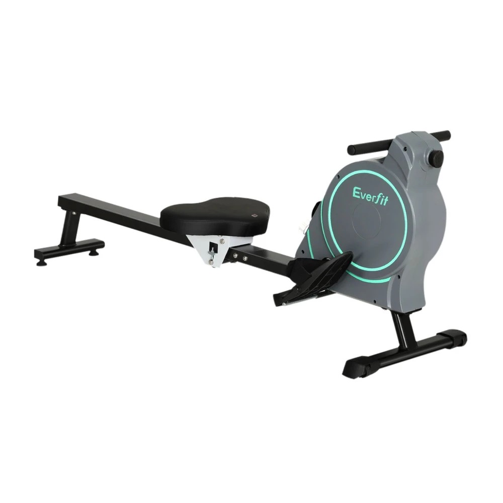 1 Everfit Rowing Machine 16 Levels Magnetic Rower Gym Home Cardio with - Black, 1 of 6