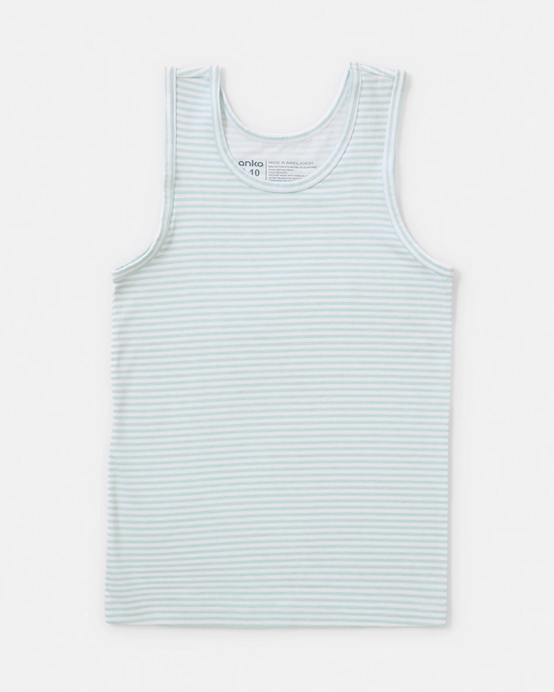 5 3 Pack Singlets Grey Dino, 5 of 6