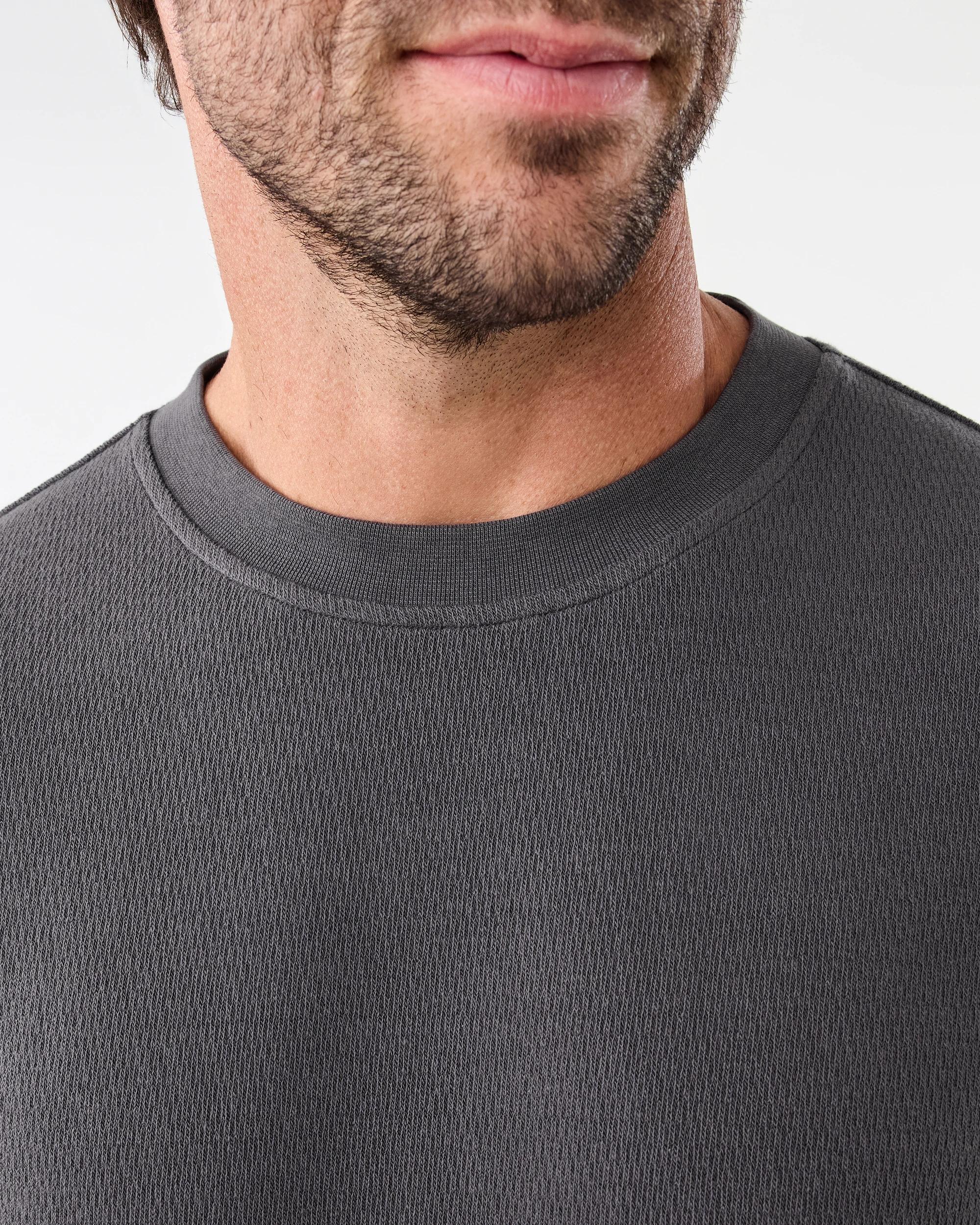 5 Oversized Textured T-shirt Gry Lava, 5 of 5