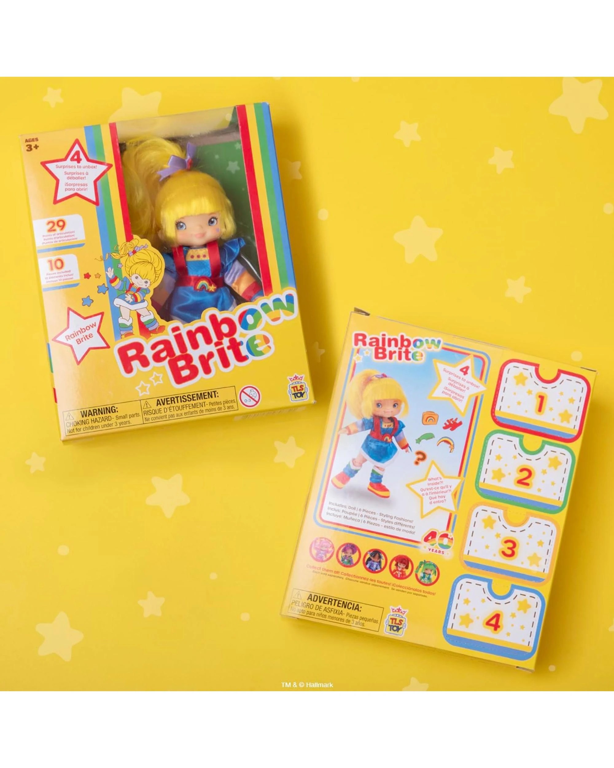 4 Rainbow Brite 40th Anniversary Rainbow Brite 5.5 inch Fashion Doll, 4 of 6