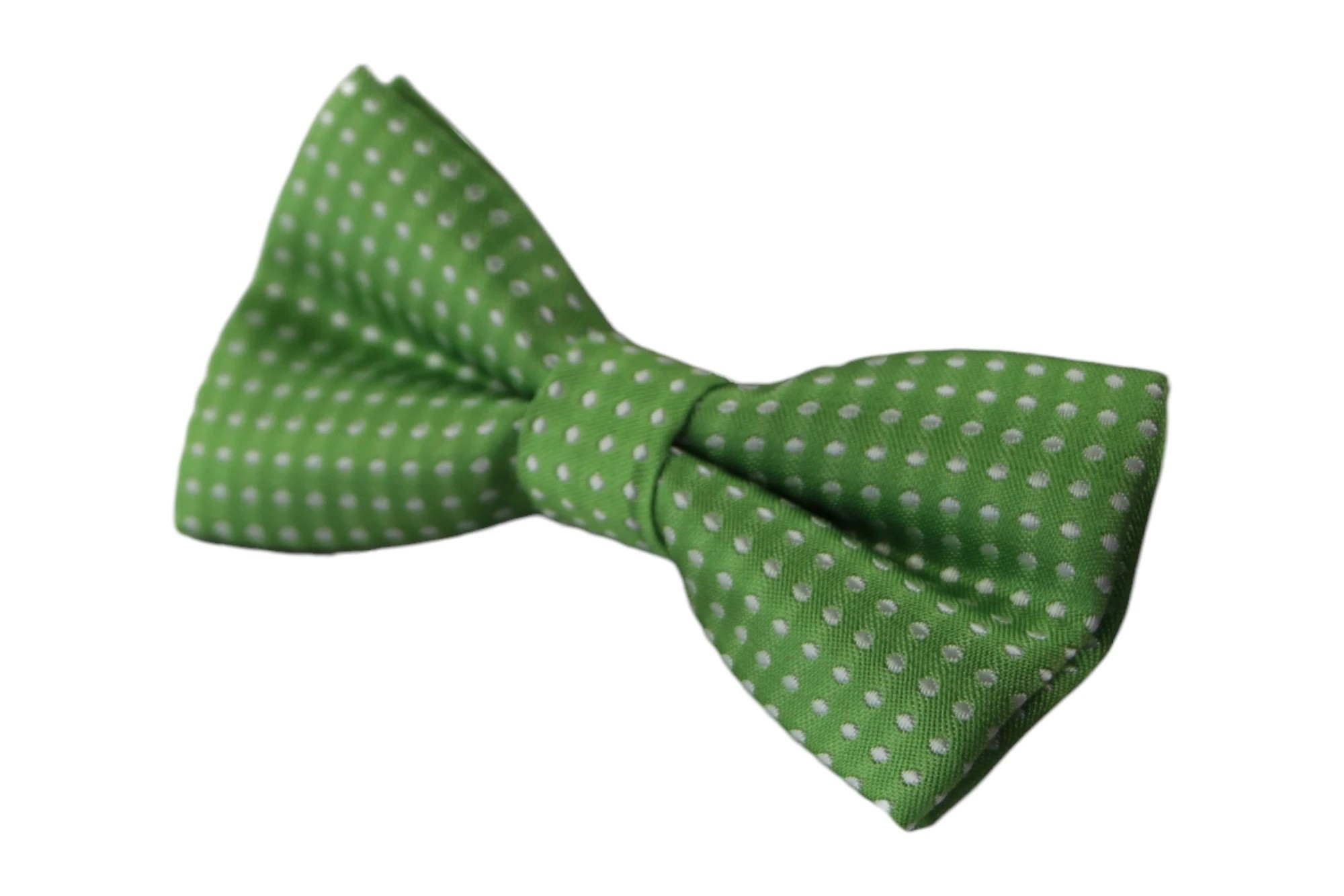 4 Zasel Boys Light Green Bow Tie With White Polka Dots - Multi, 4 of 4