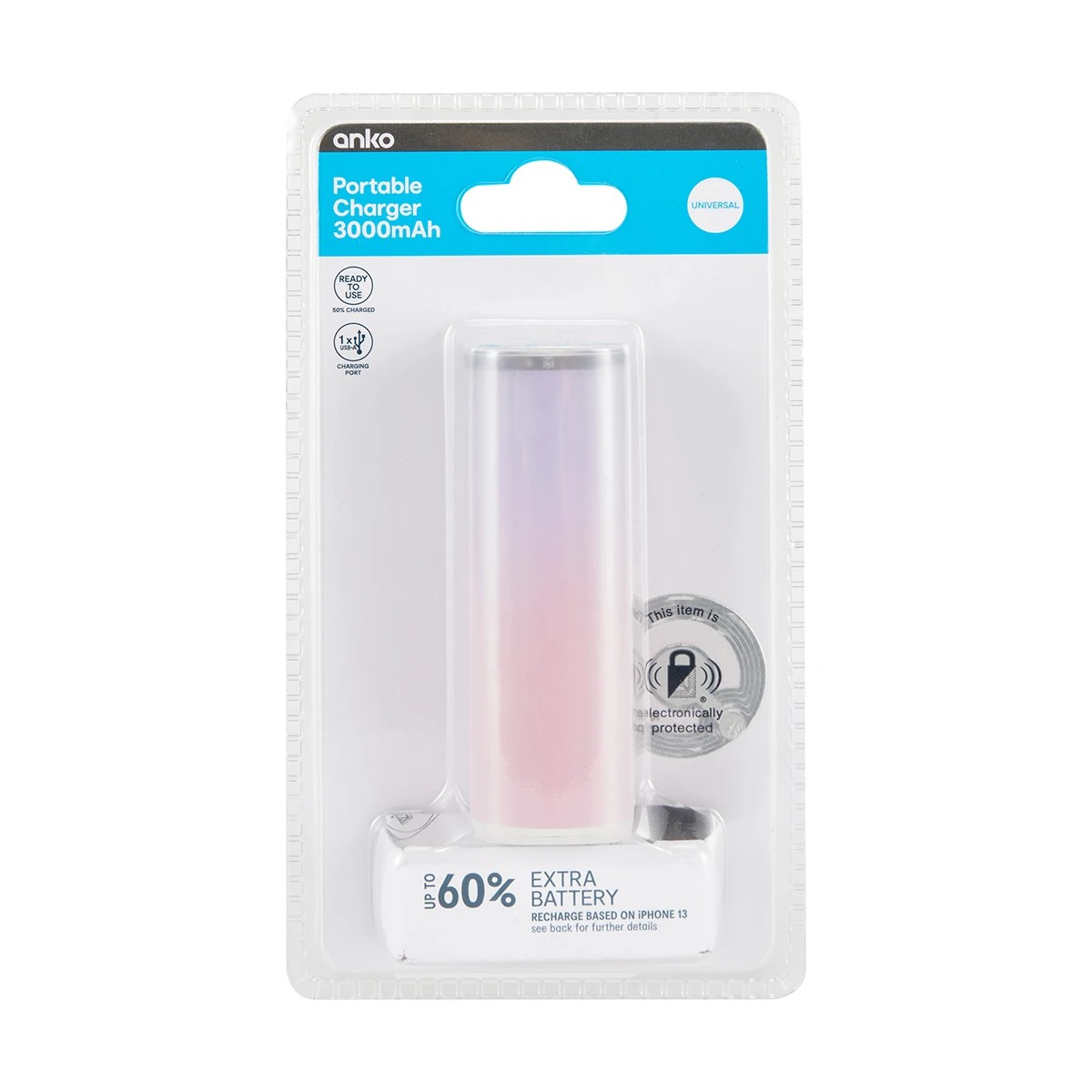 9 3000mAh Lipstick Charger - Lavender, 9 of 10