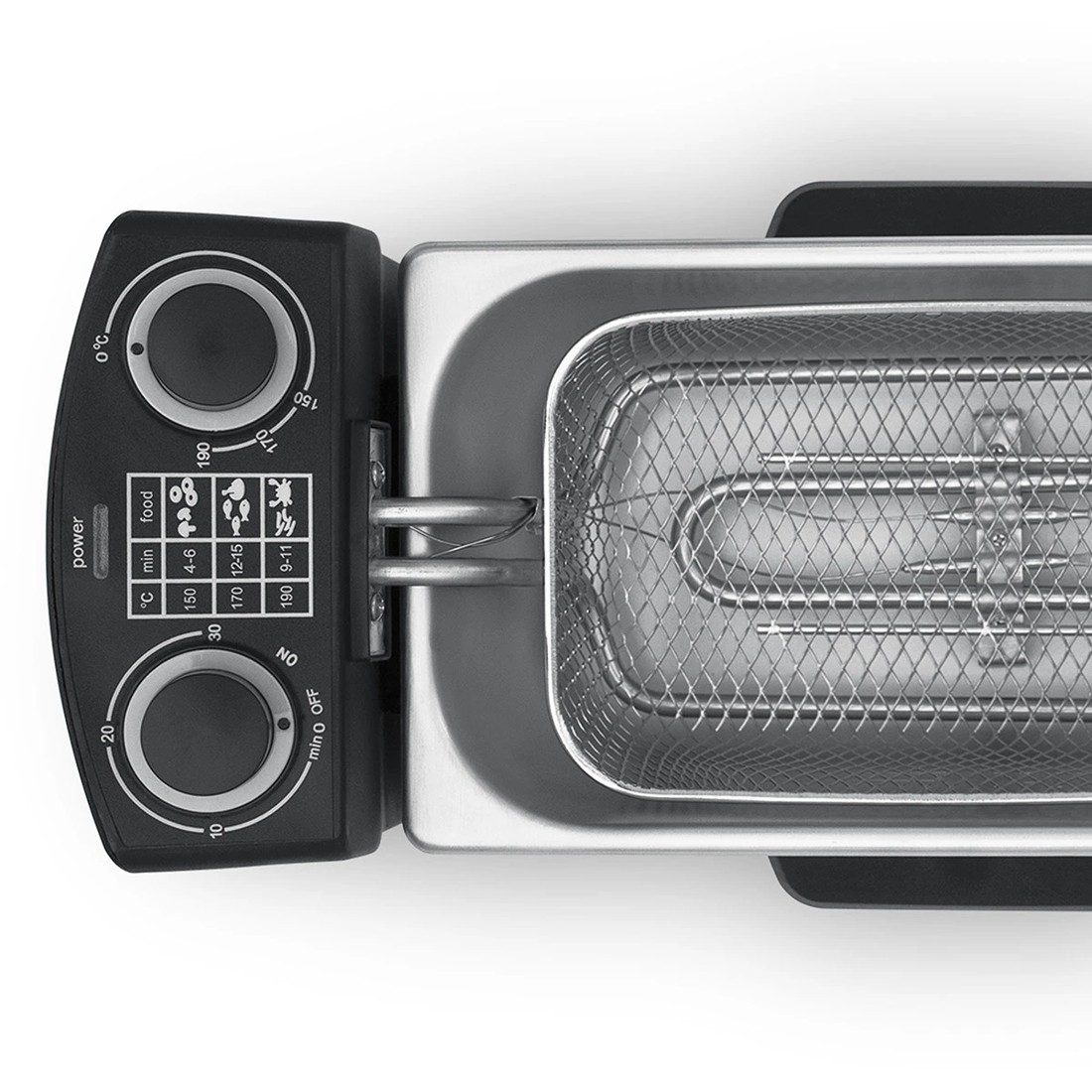 9 3L Deep Fryer with Timer, 9 of 10