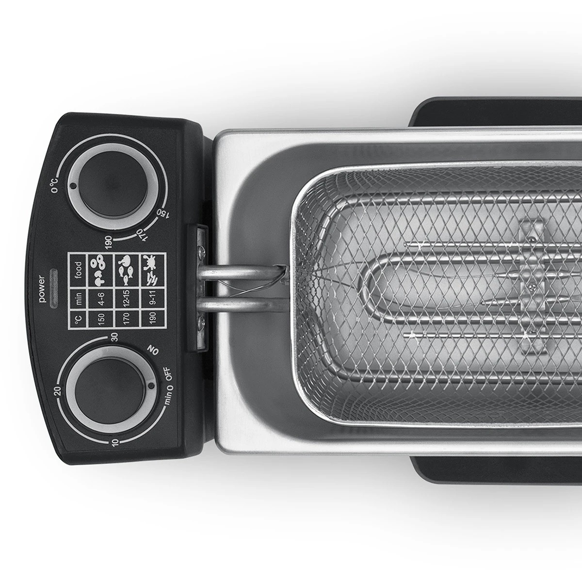 9 3L Deep Fryer with Timer, 9 of 10