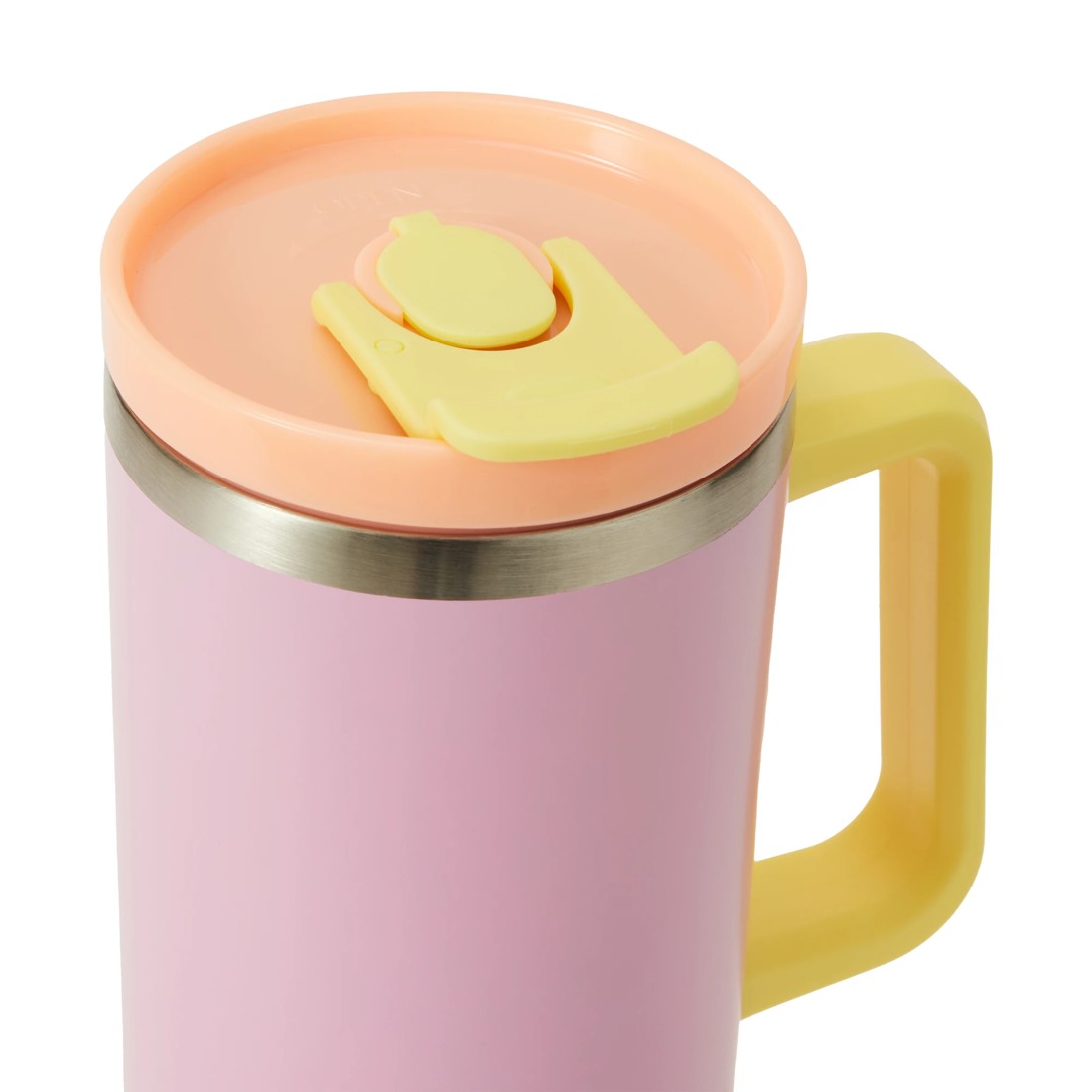 5 1.18L Pink Jumbo Tumbler with Handle, 5 of 7
