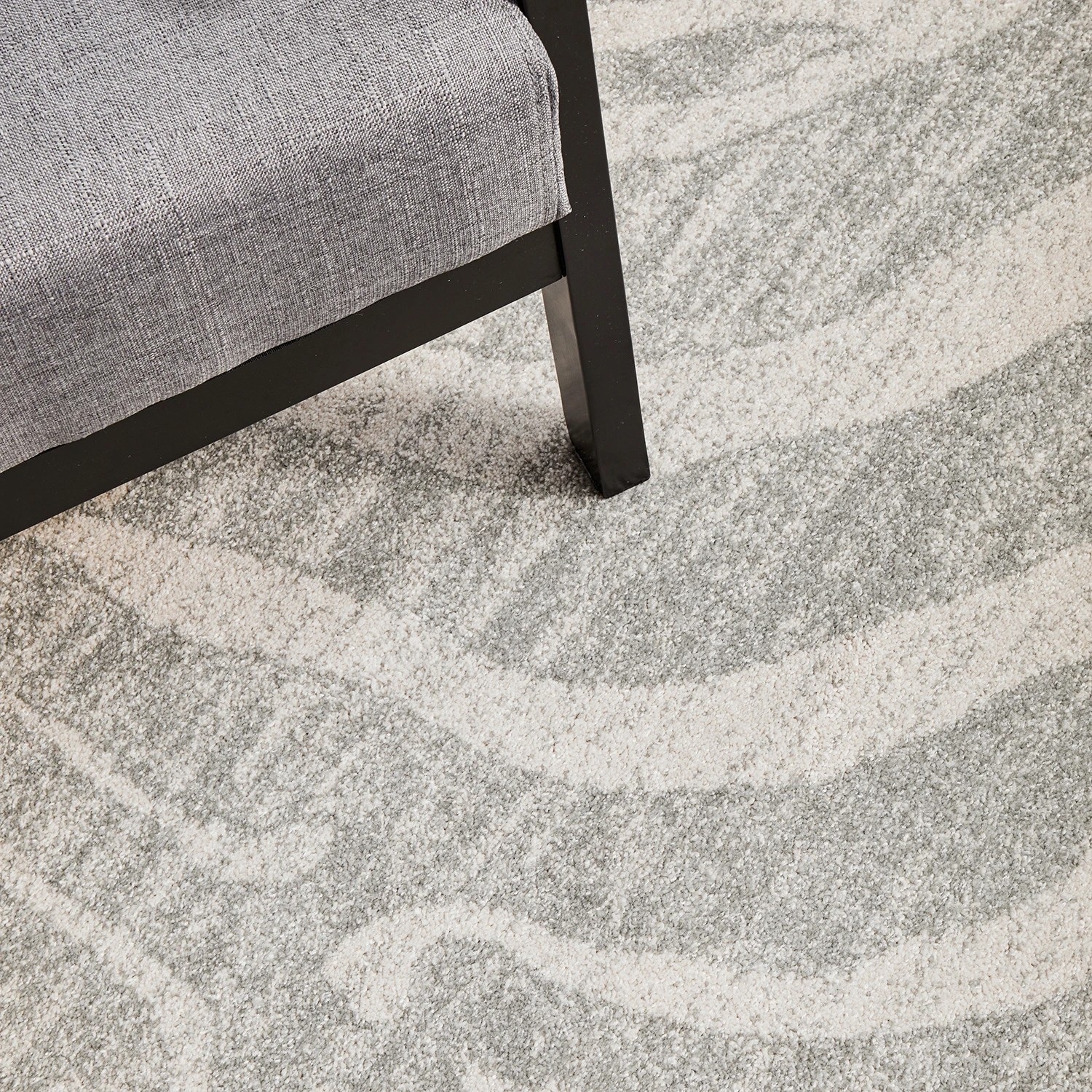 4 Common Ground Rugs Lustre Savannah 400x300cm - Extra Extra Large Power Loomed Pet Friendly Floor Rug - Silver, 4 of 6