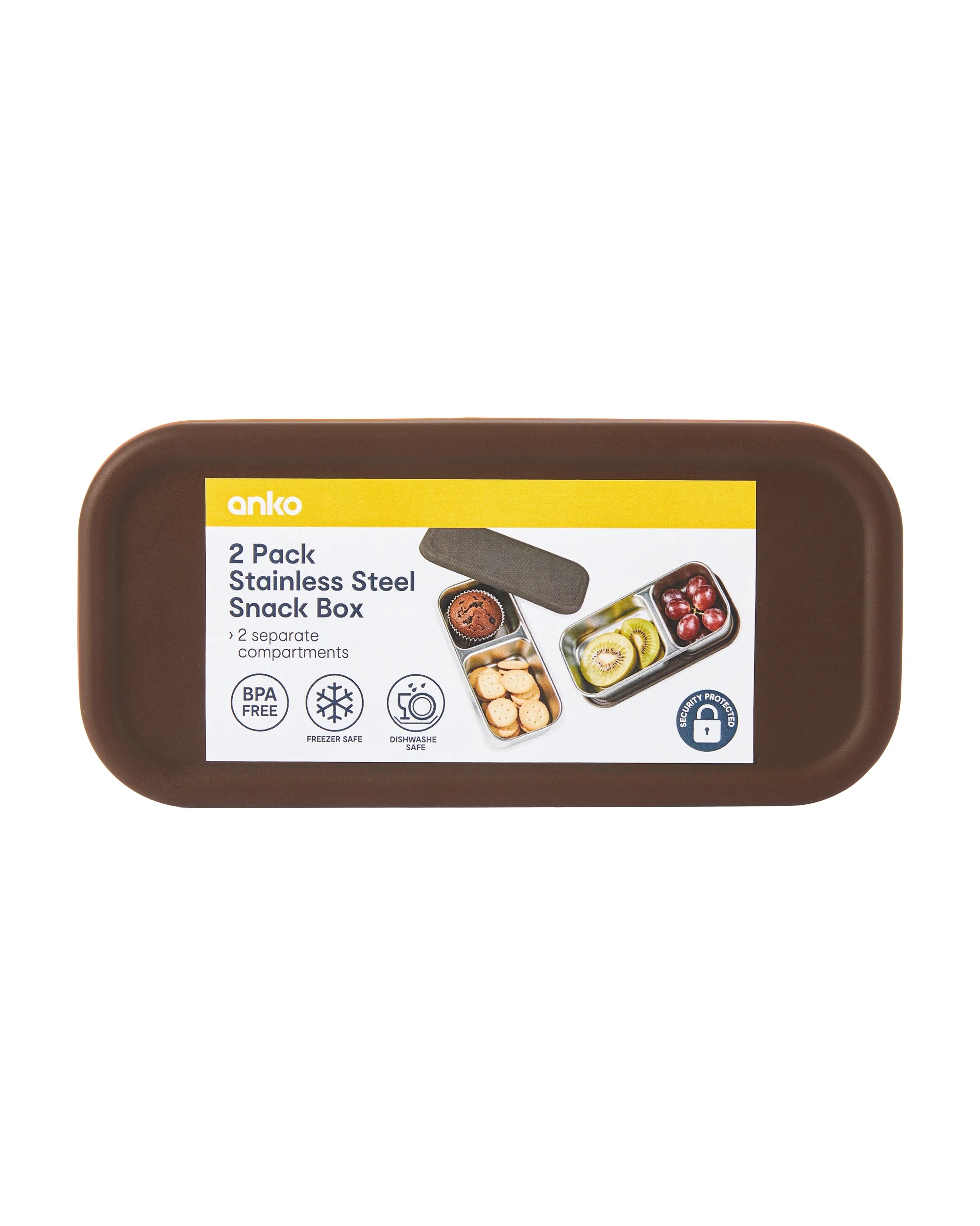 5 2 Pack Stainless Steel Snack Box, 5 of 5