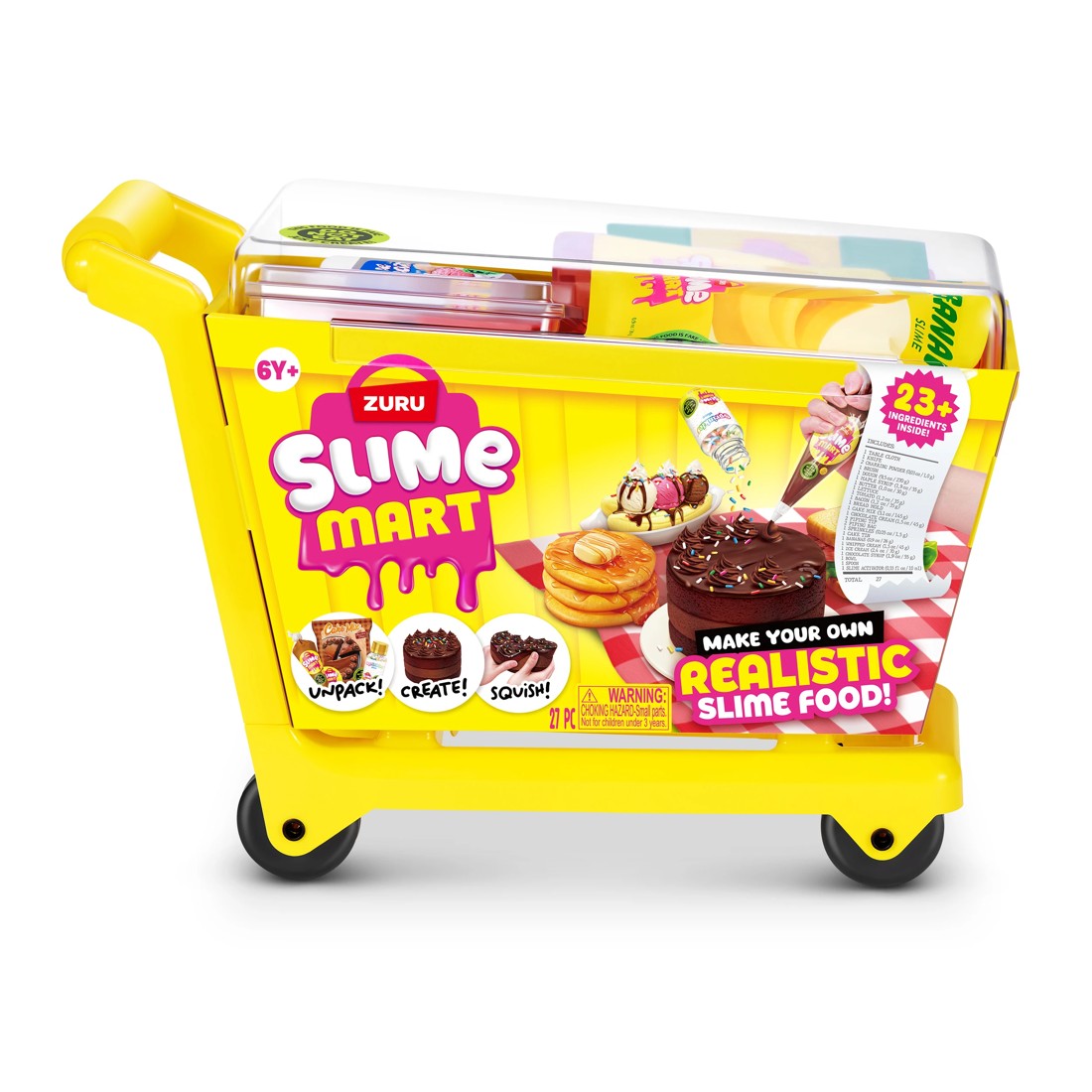 1 27 Piece Zuru Slime Mart Shopping Cart, 1 of 9