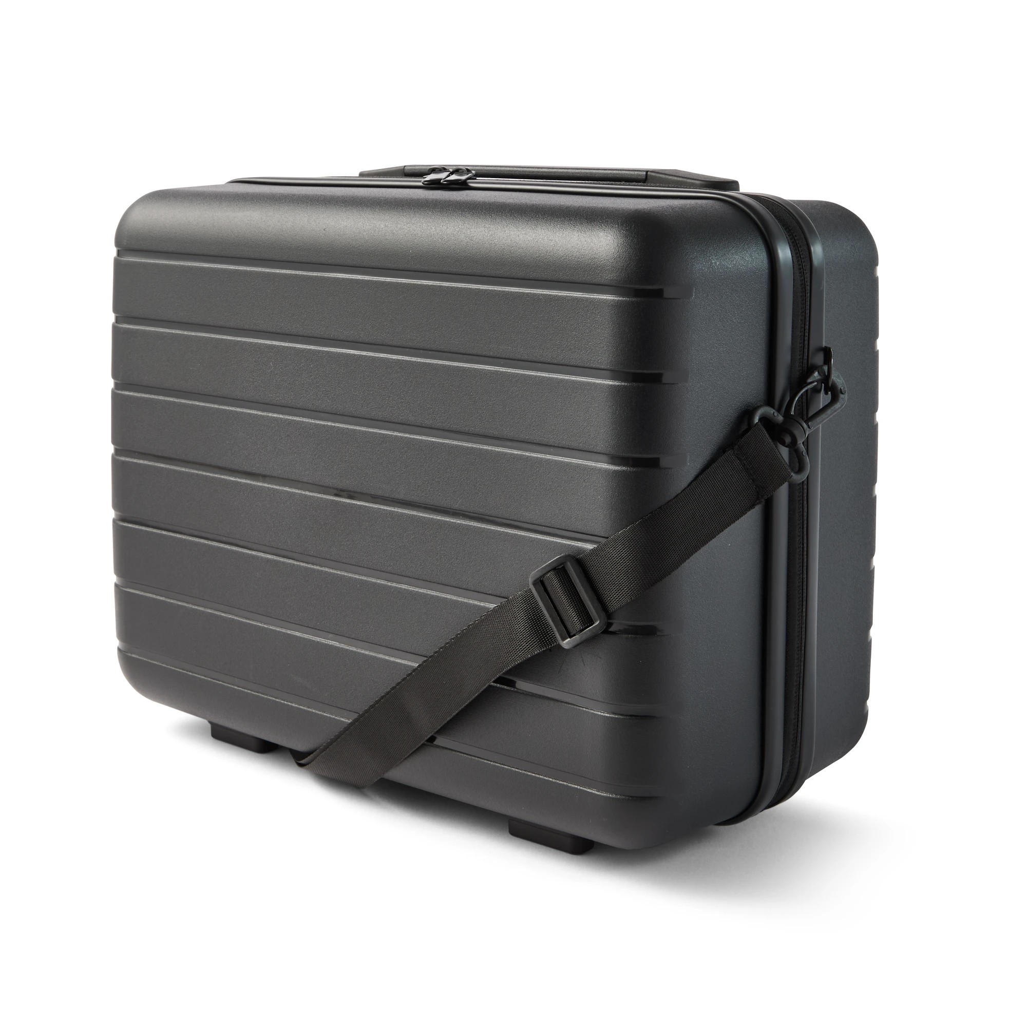 3 Vanity Case with Strap - Black, 3 of 10