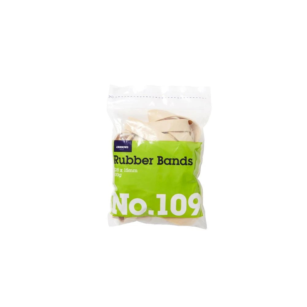 2 J.Burrows No.109 Rubber Bands 100g, 2 of 2