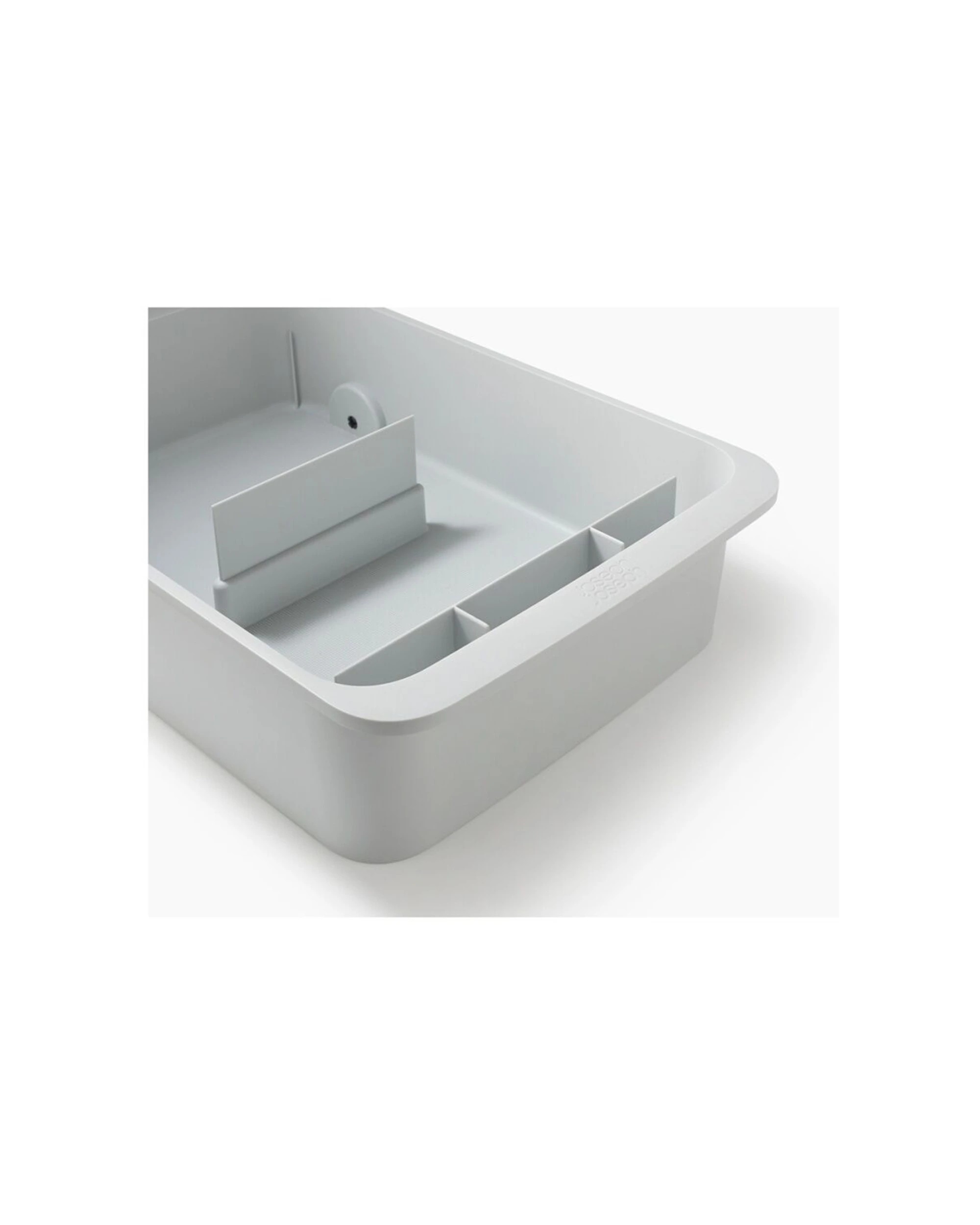 7 Joseph Joseph 2PK CupboardStore Large Caddy Storage Organiser Handle Wheels Stone - Natural, 7 of 7