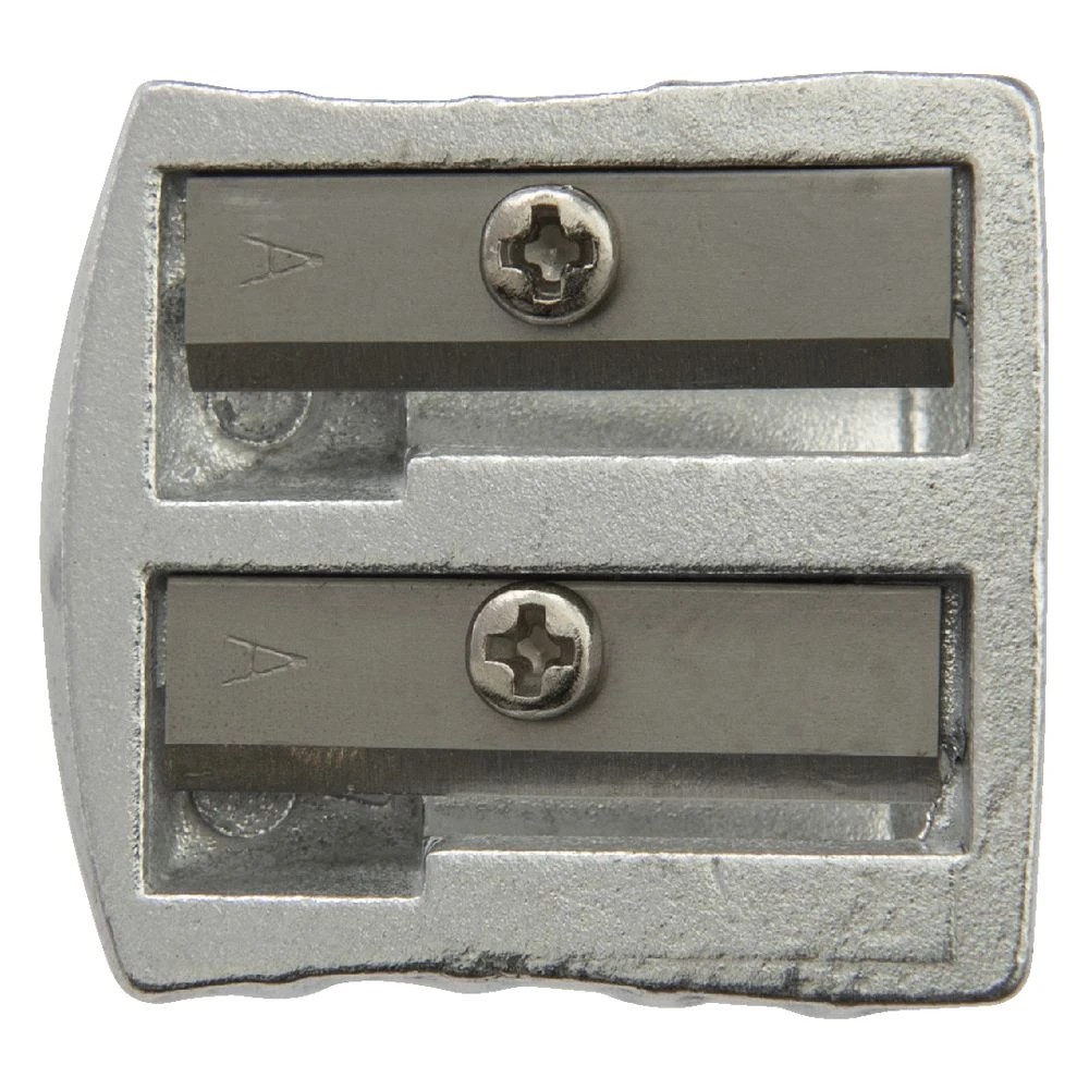 2 Studymate Metal Wedge 2 Hole Sharpener, 2 of 3