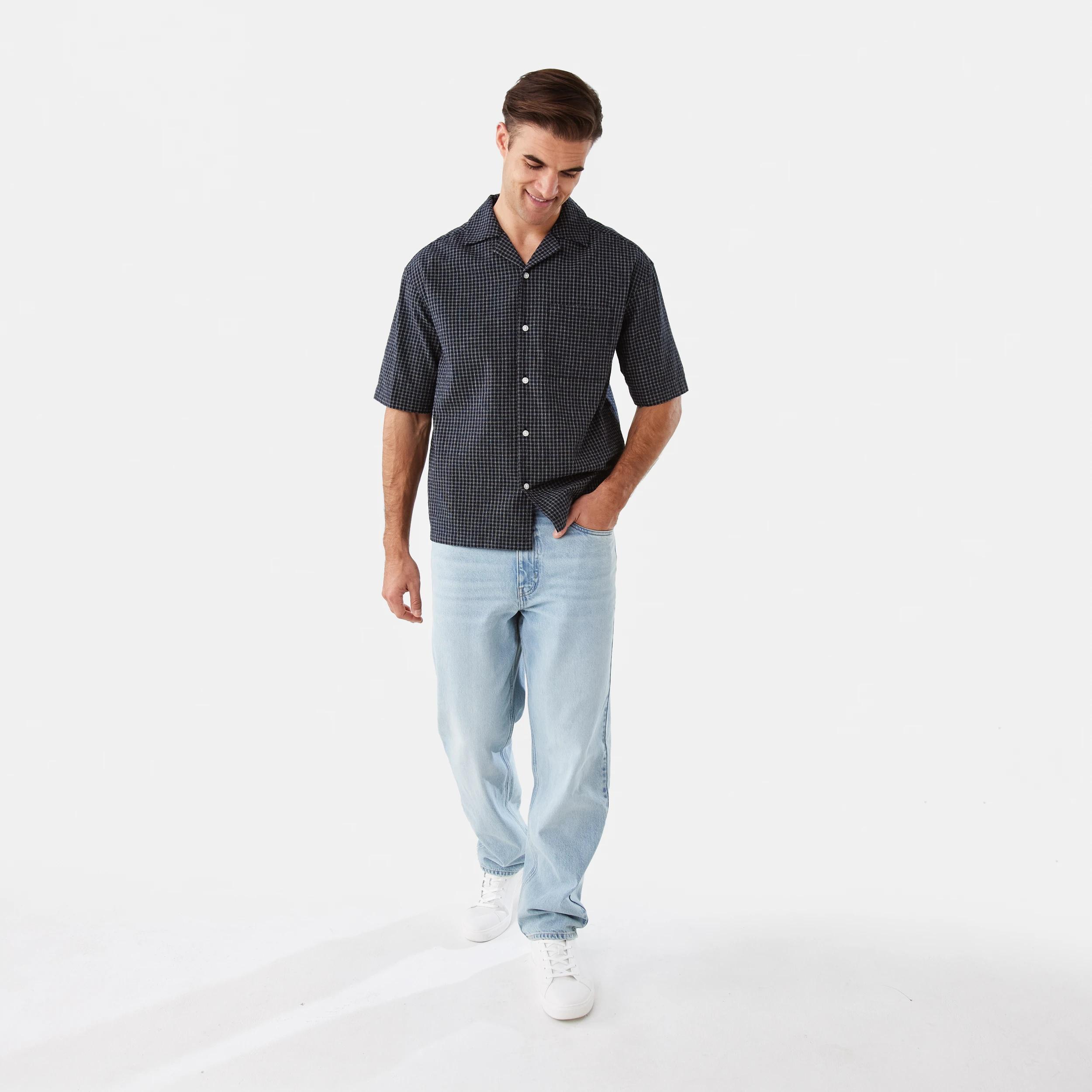 2 Boxy Check Shirt Sky Cptn, 2 of 10