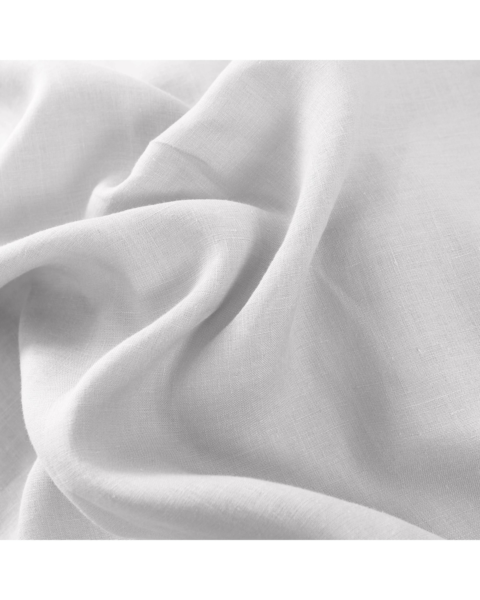 5 Natural Home Vintage Washed 100% Hemp Quilt Cover Set - Super King Bed - Dove Grey, 5 of 8