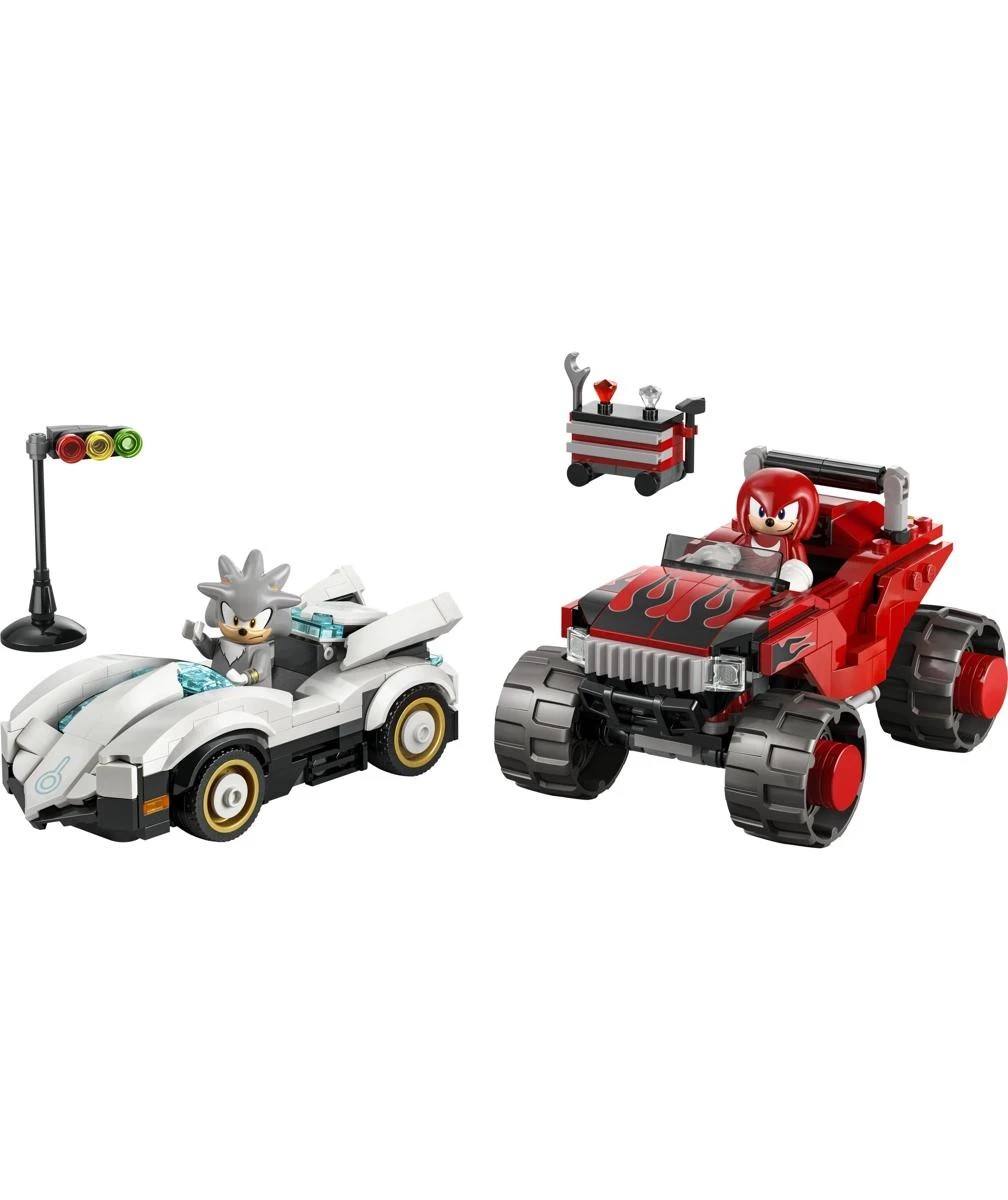 2 LEGO Sonic Silver's Car vs. Knuckles' Monster Truck 77118, 2 of 10
