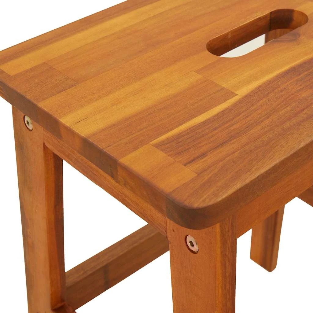 7 vidaXL 2 step stool Durable - Brown, 7 of 8