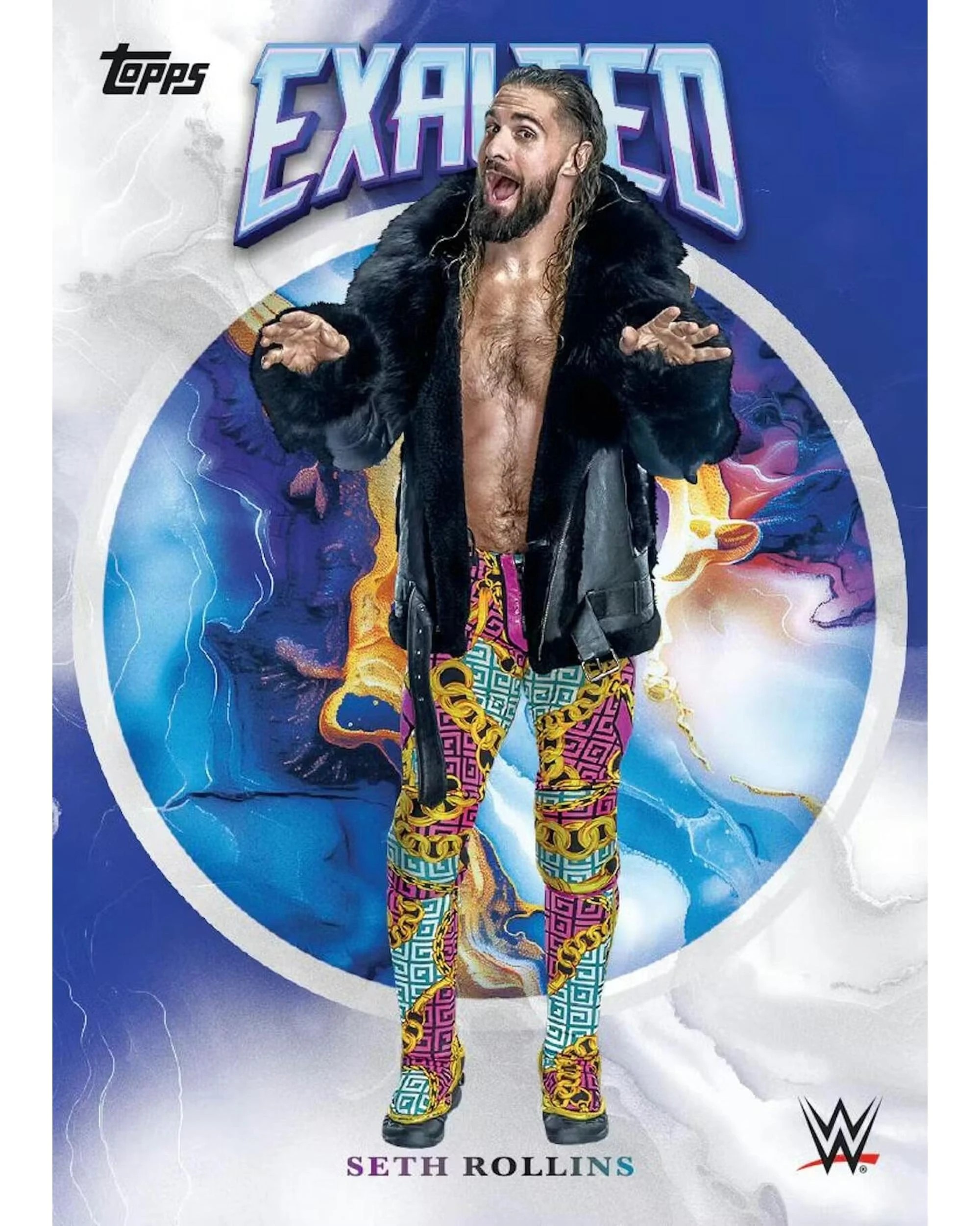 9 Topps 2025 WWE Wrestling Exalted Hobby Box, 9 of 10