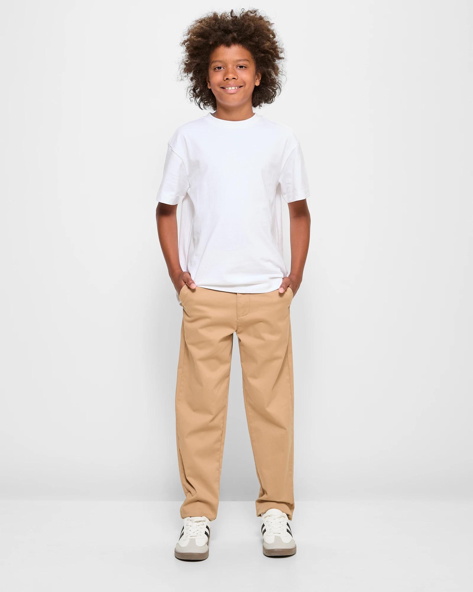 2 Target Youth Chino Pants BROWN, 2 of 5