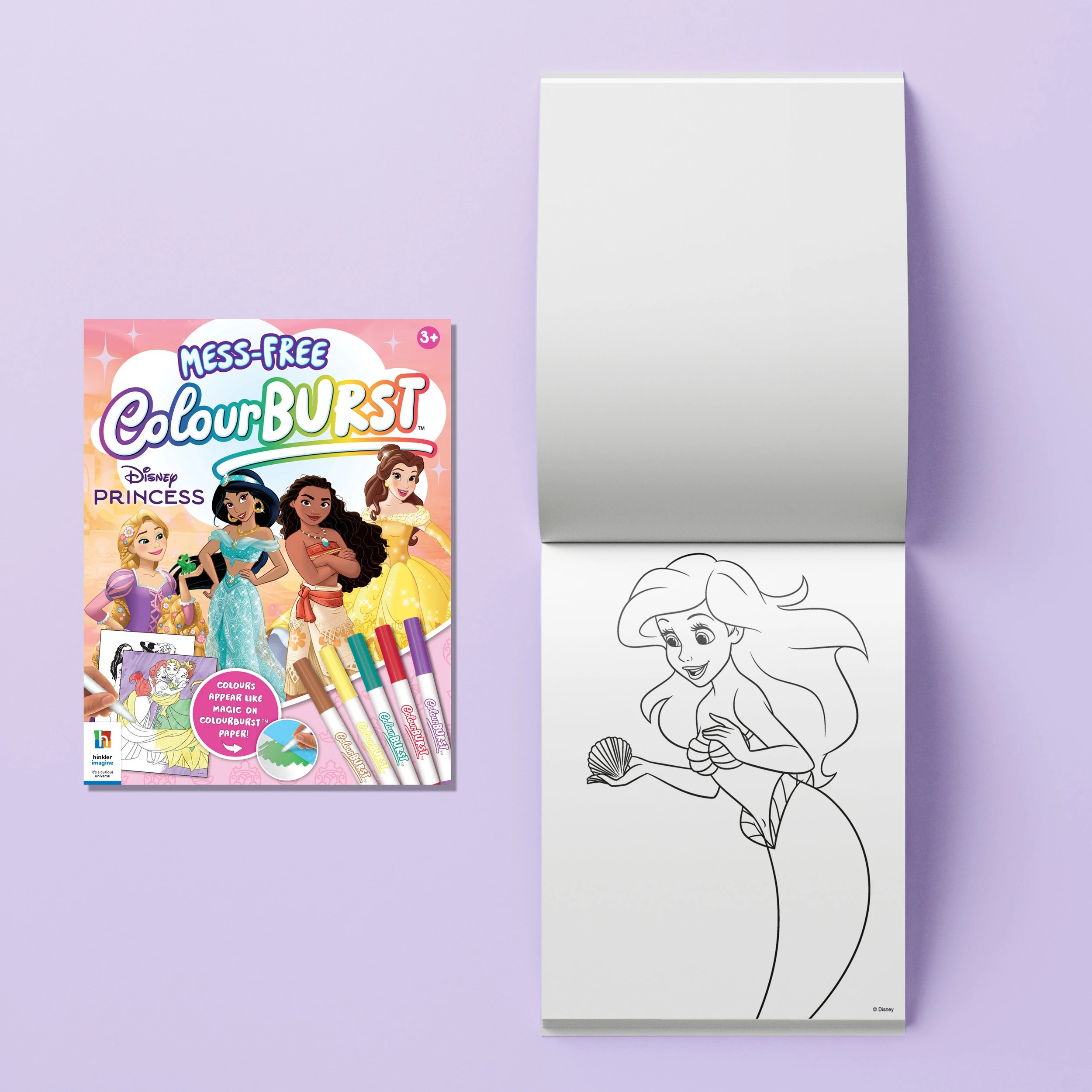 5 INKredibles Disney Princess Mess-Free ColourBurst Activity Kit - Book, 5 of 6