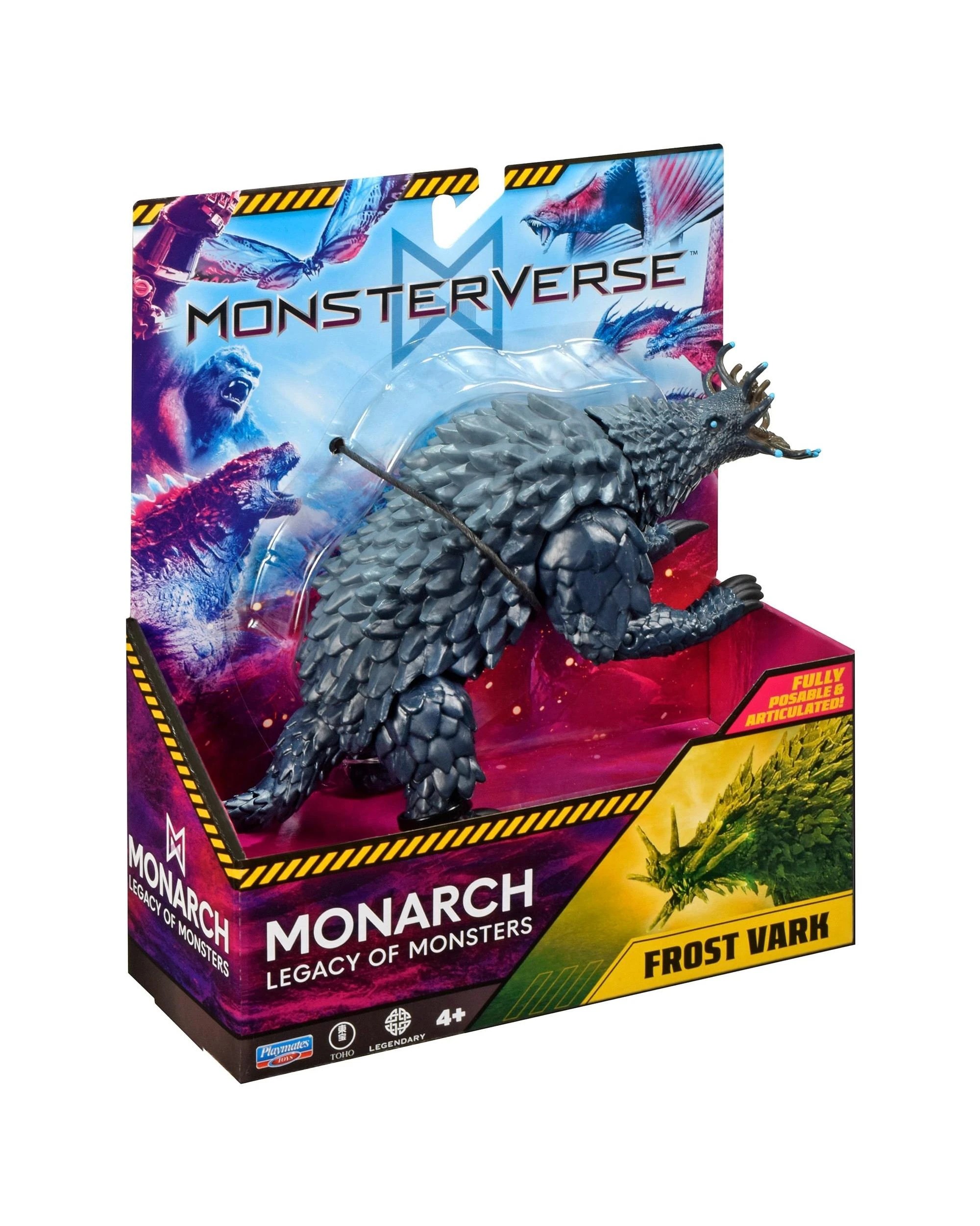 2 MonsterVerse Monarch Legacy of Monsters Frost Vark 6 inch Action Figure, 2 of 6