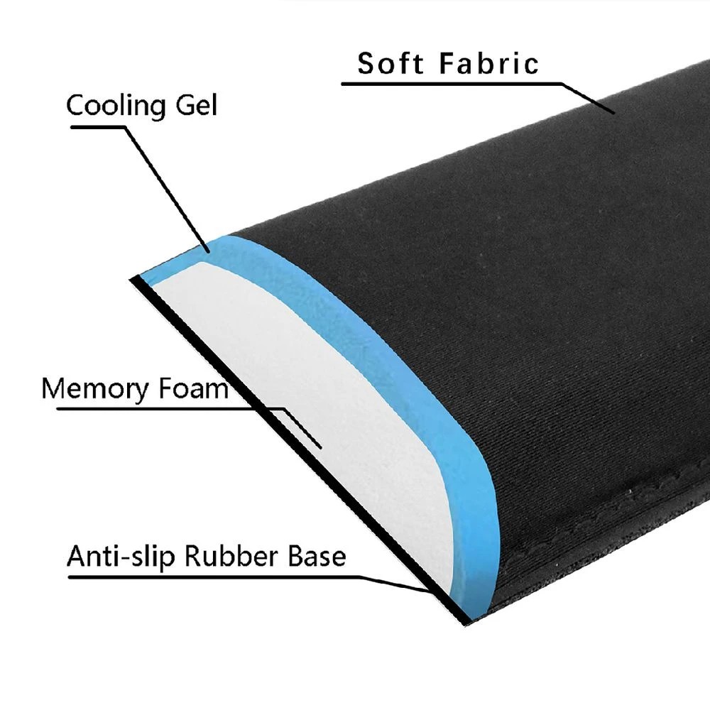 6 J.Burrows Gel Keyboard Wrist Rest TKL, 6 of 8