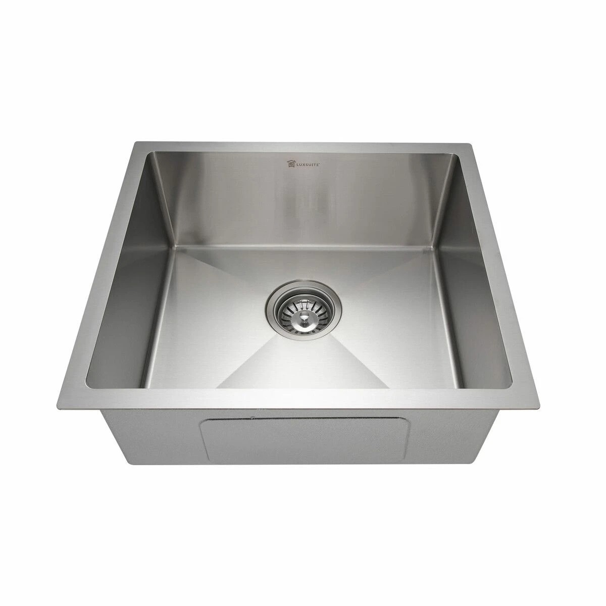 3 LUXSUITE Kitchen Sink Stainless Steel Basin Laundry Drop In Undermount, 3 of 8