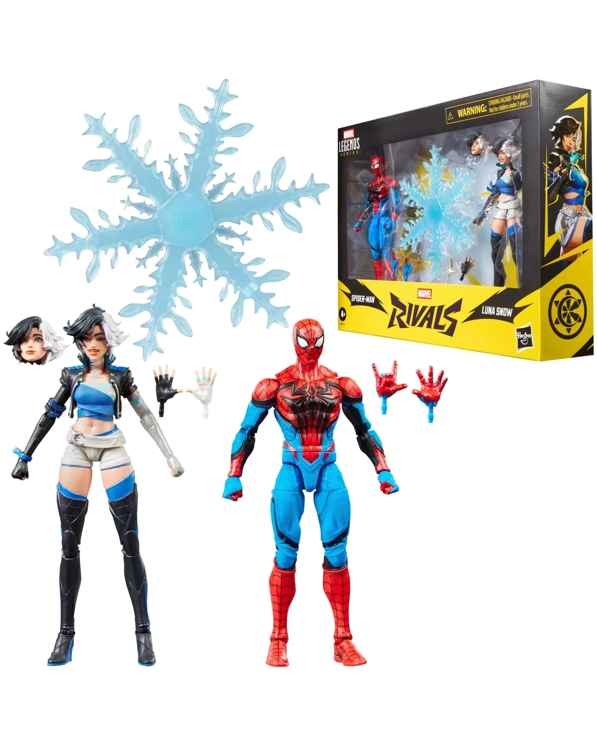 2 Marvel Legends Series Marvel Rivals Spider-Man and Luna Snow, 2 of 10
