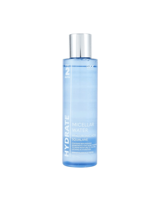 OXX Skincare Step 2 AM/PM Micellar Water 150ml - Hyaluronic Acid and Squa