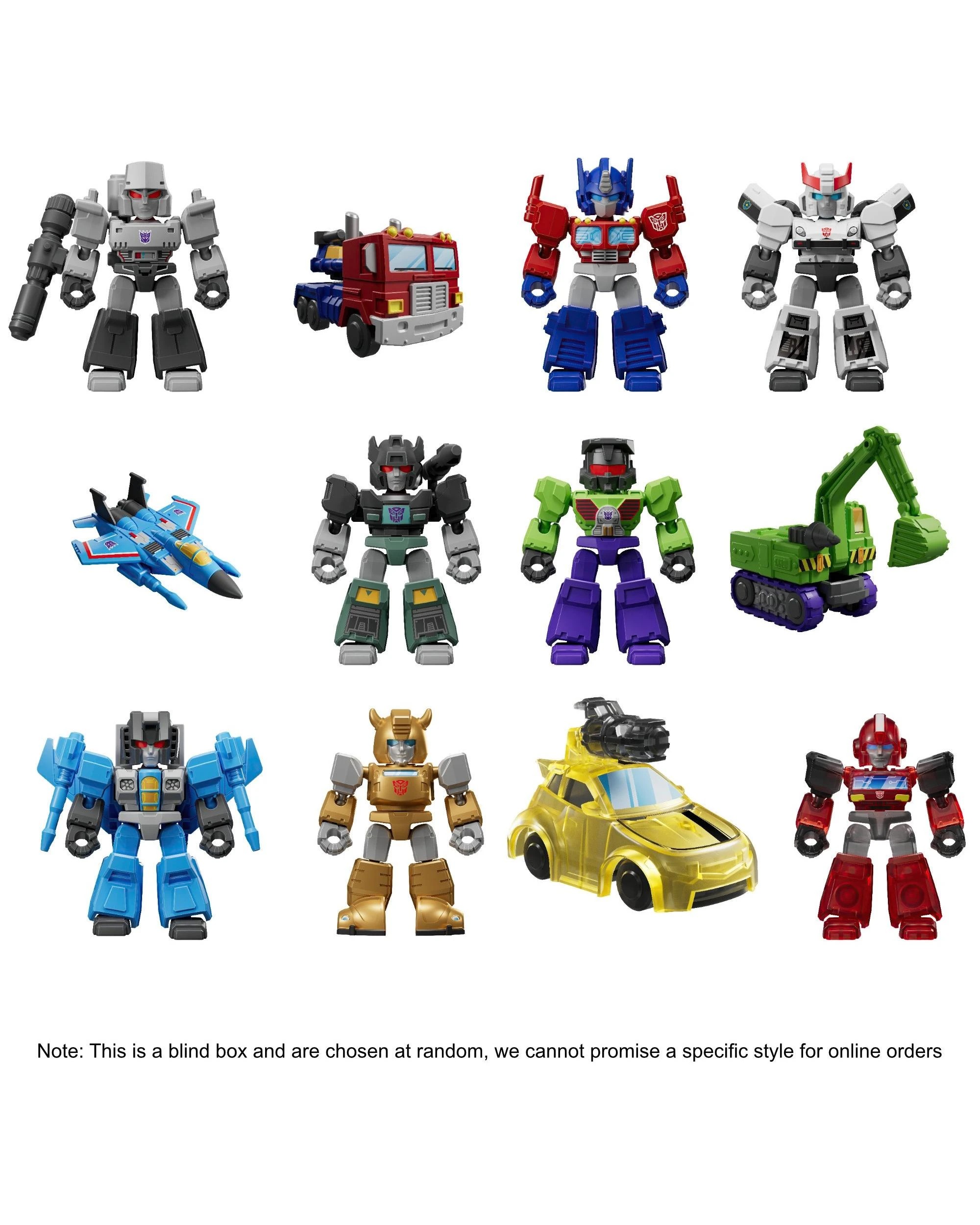 2 Blokees Transformers GVD01 Galaxy Shining Model Kit Blind Box, 2 of 5