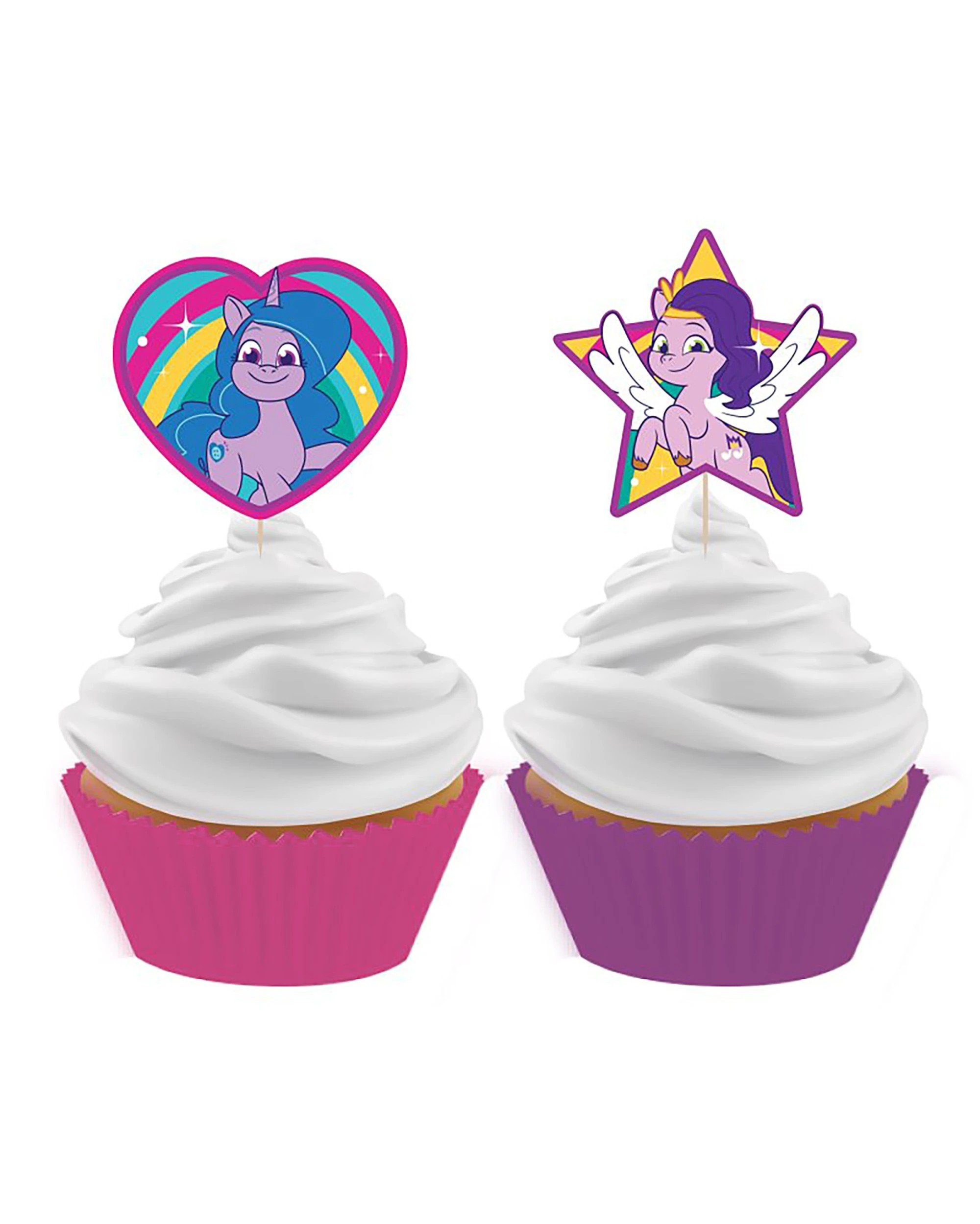 2 Anagram My Little Pony Tell Your Tale Cupcake Decorating Kit Pack of 24 - Multi, 2 of 4