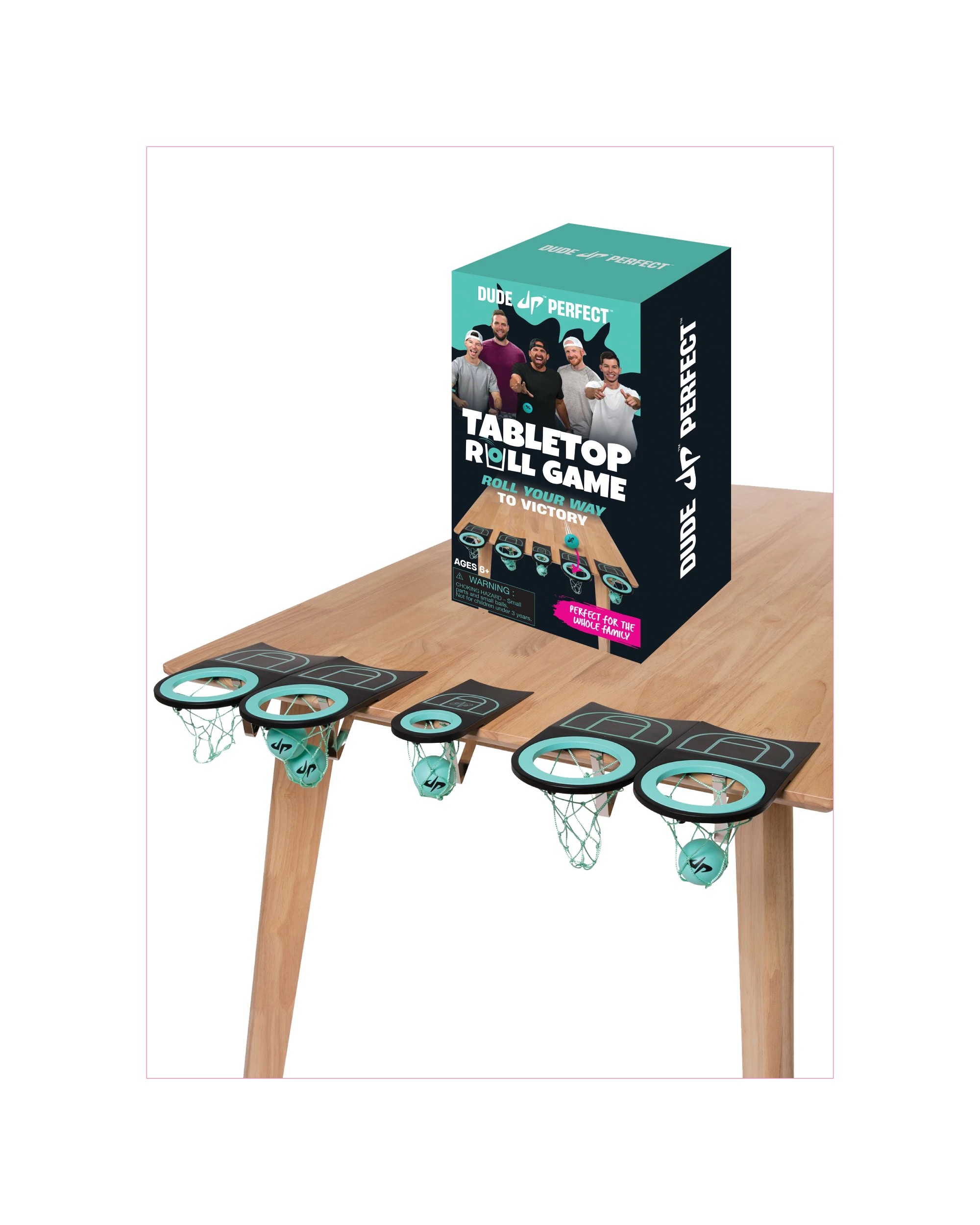 1 Global Shop Direct Dude Perfect Tabletop Roll Level up Game Nights with the Ultimate Dude Perfect Gaming Experience, 1 of 6