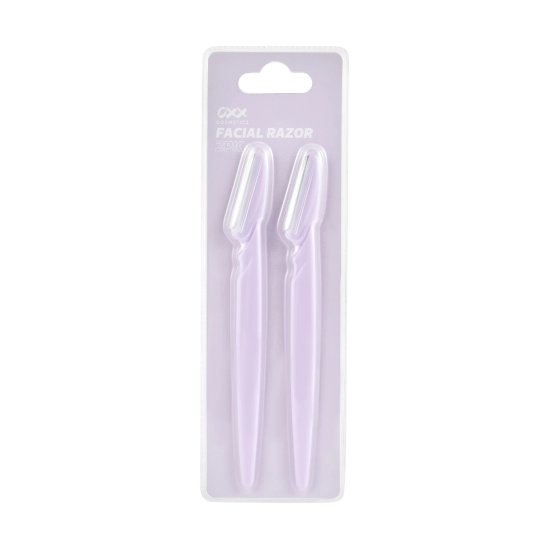 1 OXX Cosmetics 2 Pack Facial Razors - Purple, 1 of 4
