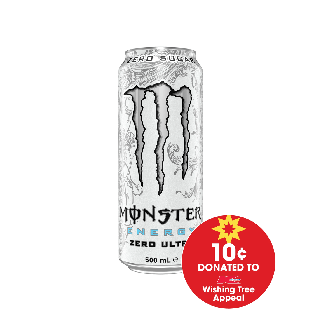 1 Monster Energy Drink Zero Ultra 500ml, 1 of 4