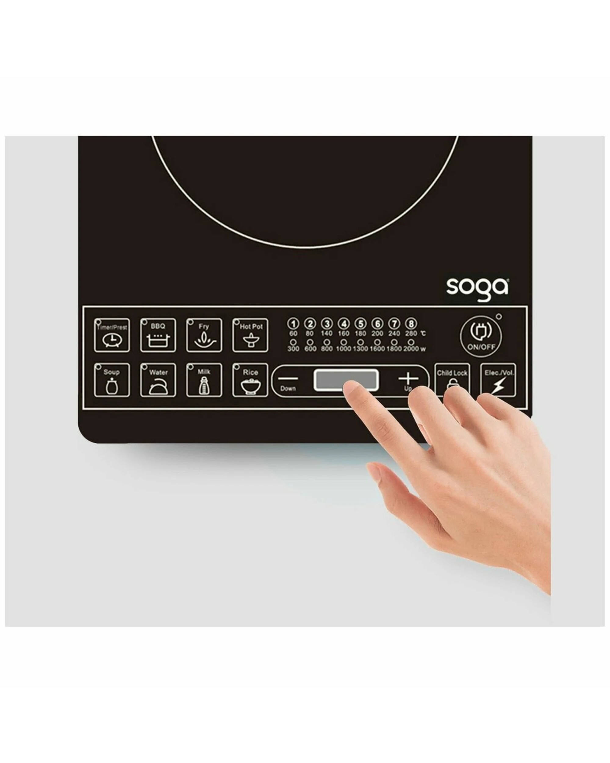 2 SOGA Portable Induction Cooktop, 2 of 5