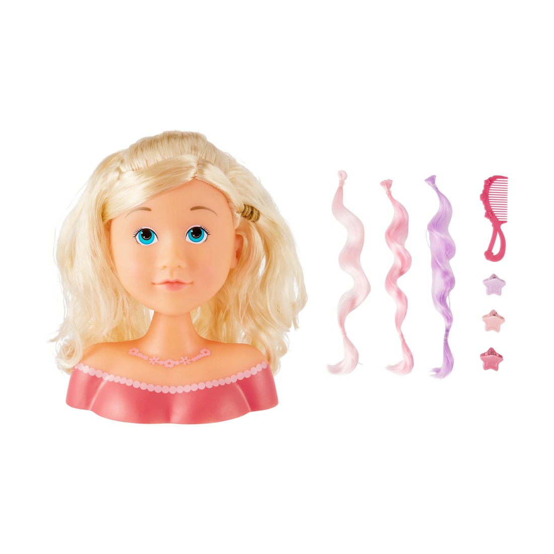 1 8 Piece Fashion Doll: Hair Styling Head, 1 of 7