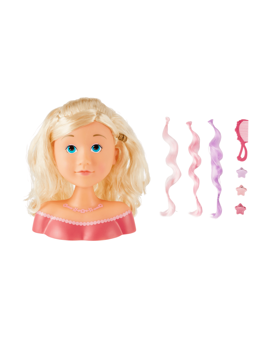 1 8 Piece Fashion Doll: Hair Styling Head, 1 of 7