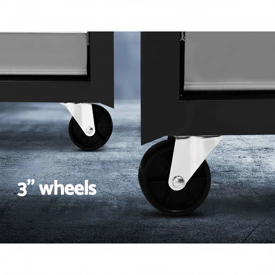 4 Giantz 17 Drawer Tool Box Cabinet Chest Trolley Toolbox Garage Storage Box - Multi, 4 of 4