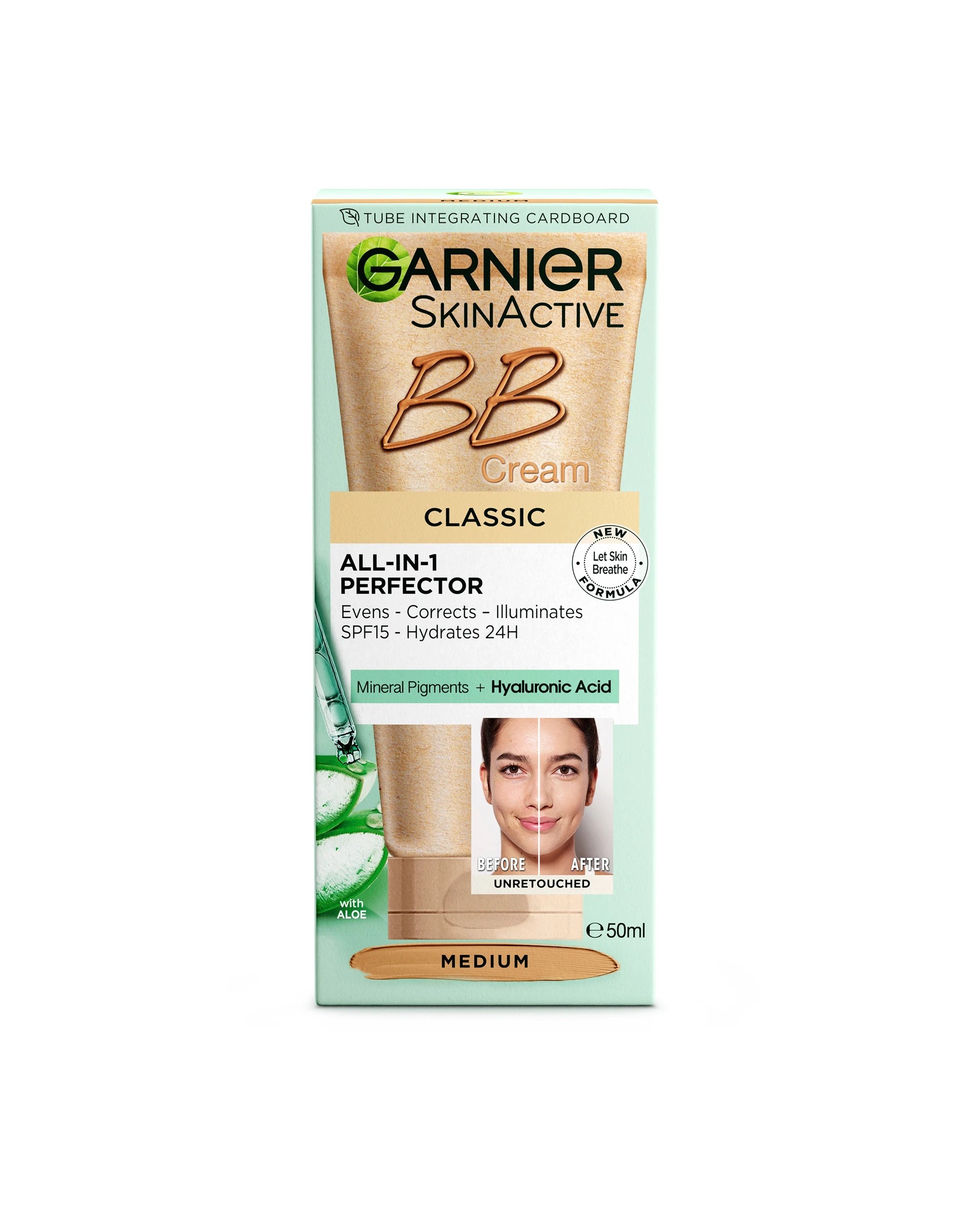 2 Garnier SkinActive Classic All-In-One Perfector BB Cream - Medium, 2 of 8